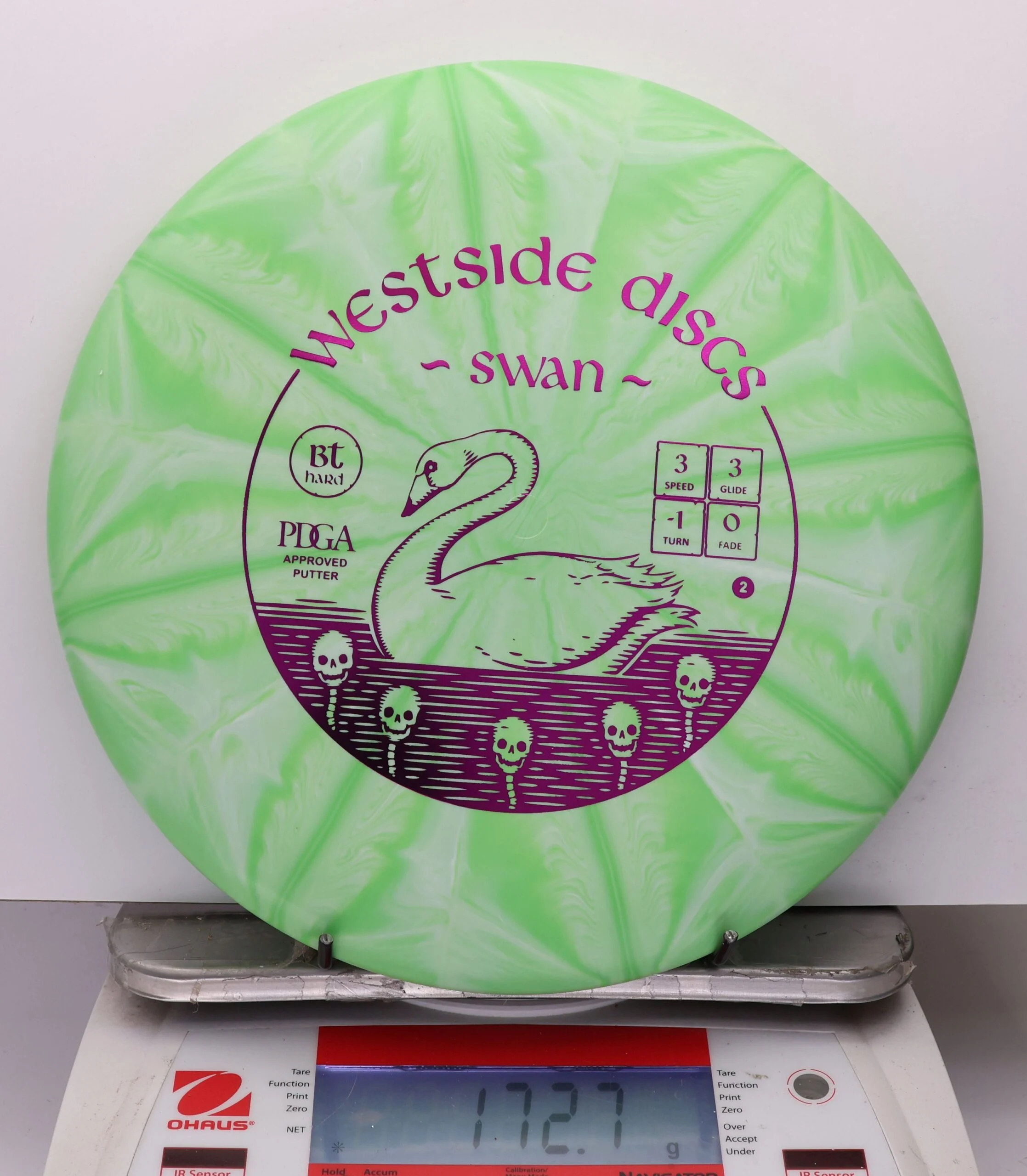 1088553 Bt Hard Burst Swan 2 - #344 LtGreen, 173
