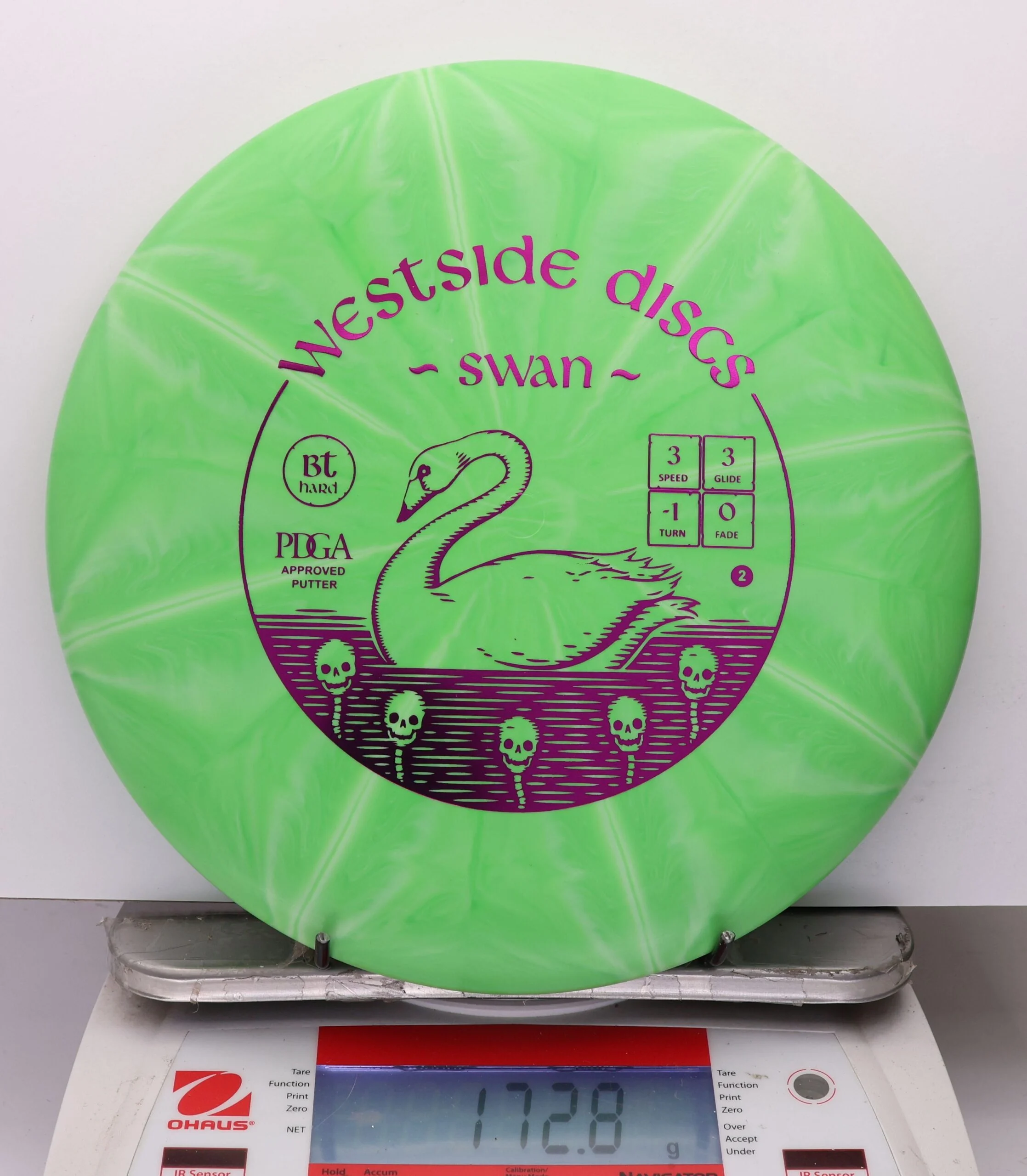 1088573 Bt Hard Burst Swan 2 - #345 LtGreen, 173