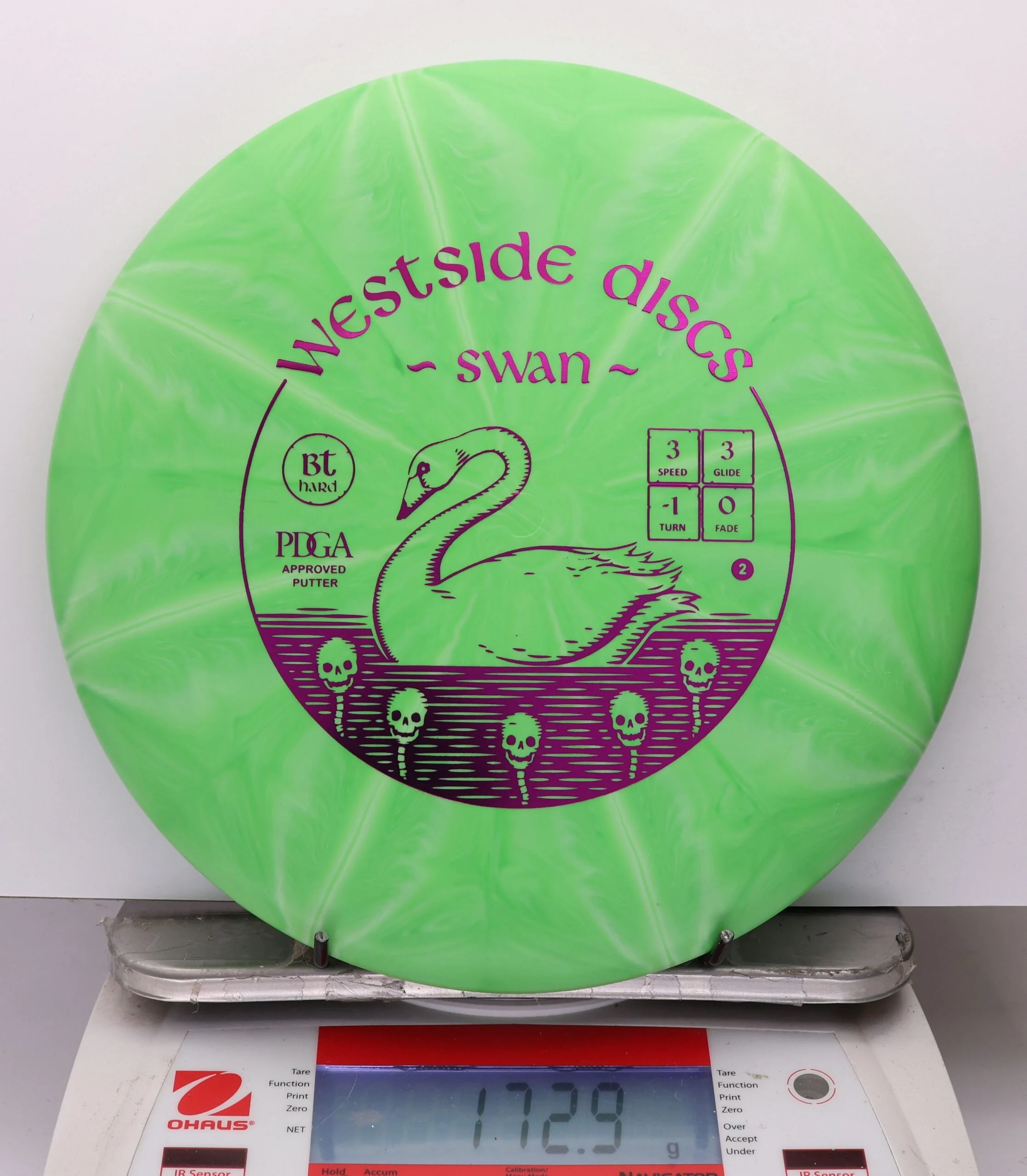 1088574 Bt Hard Burst Swan 2 - #346 LtGreen, 173