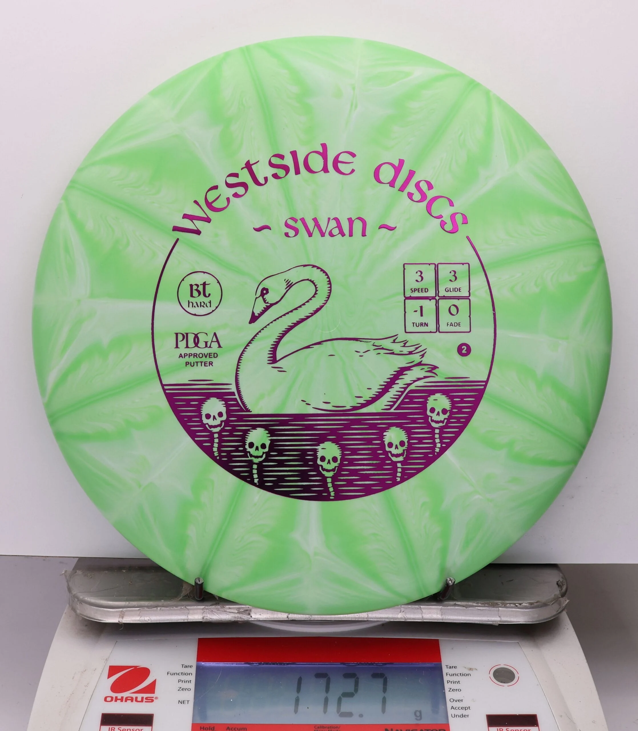 1088597 Bt Hard Burst Swan 2 - #350 LtGreen, 173