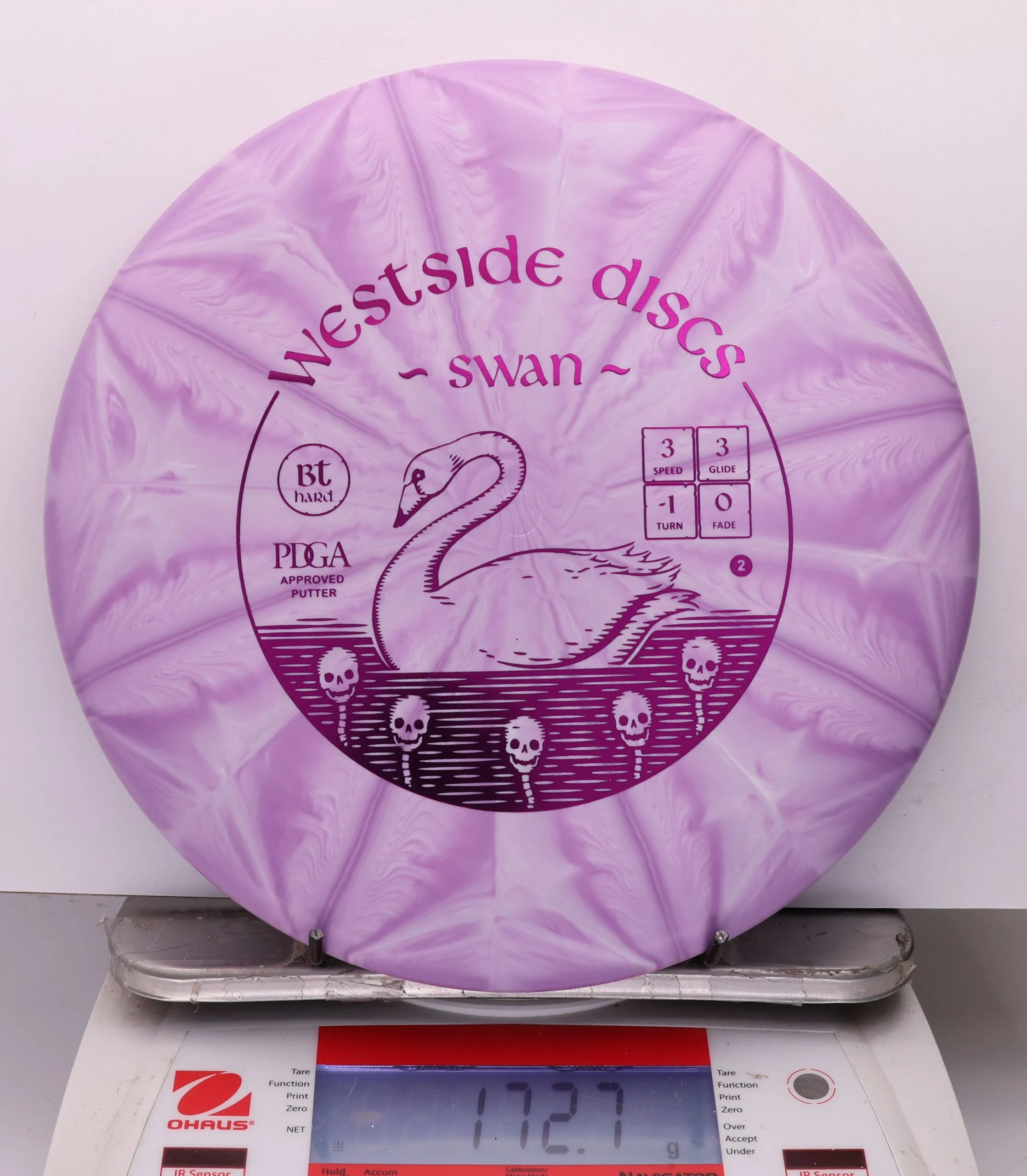 1088623 Bt Hard Burst Swan 2 - #357 LtPurple, 173