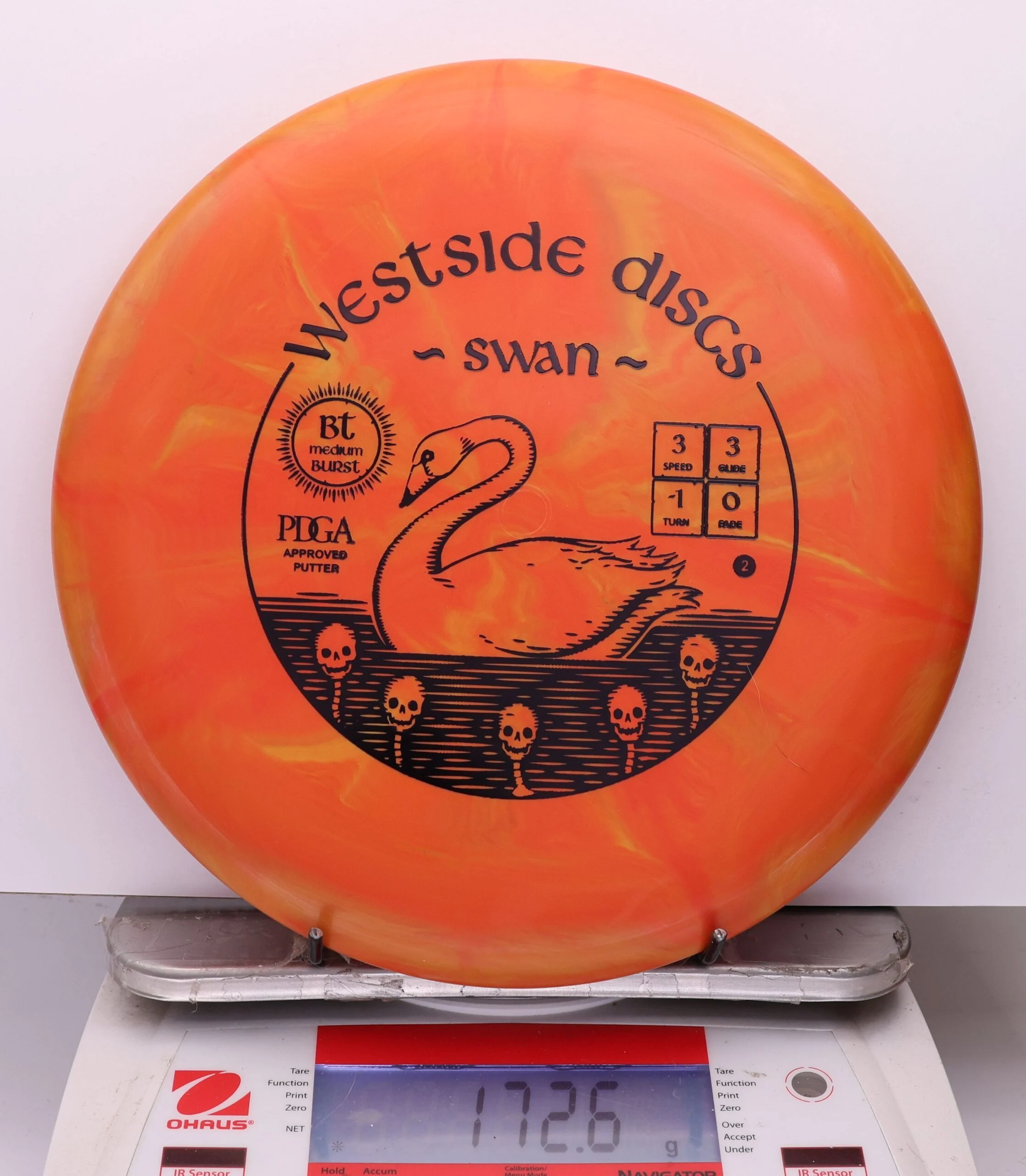1088656 Bt Medium Burst Swan 2 - #336 Orange, 173