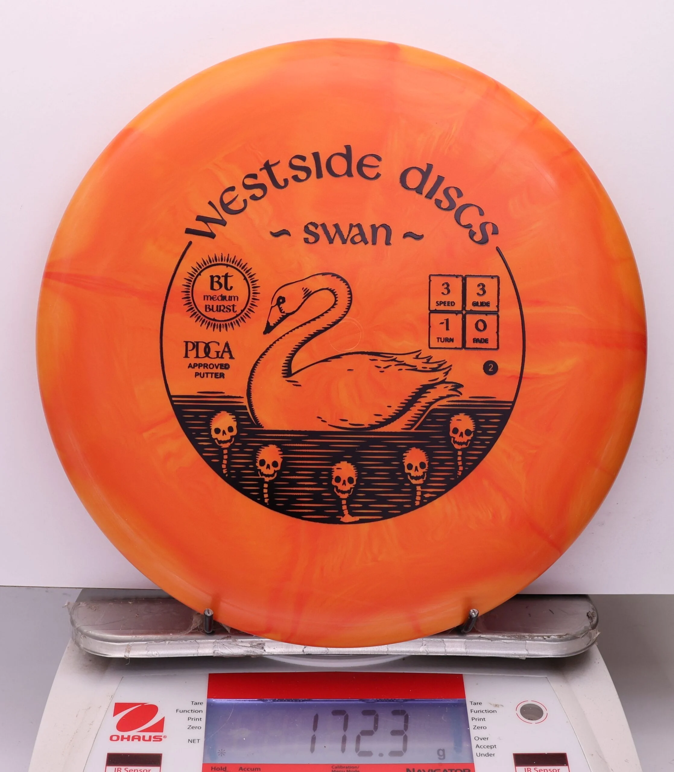 1088658 Bt Medium Burst Swan 2 - #338 Orange, 172