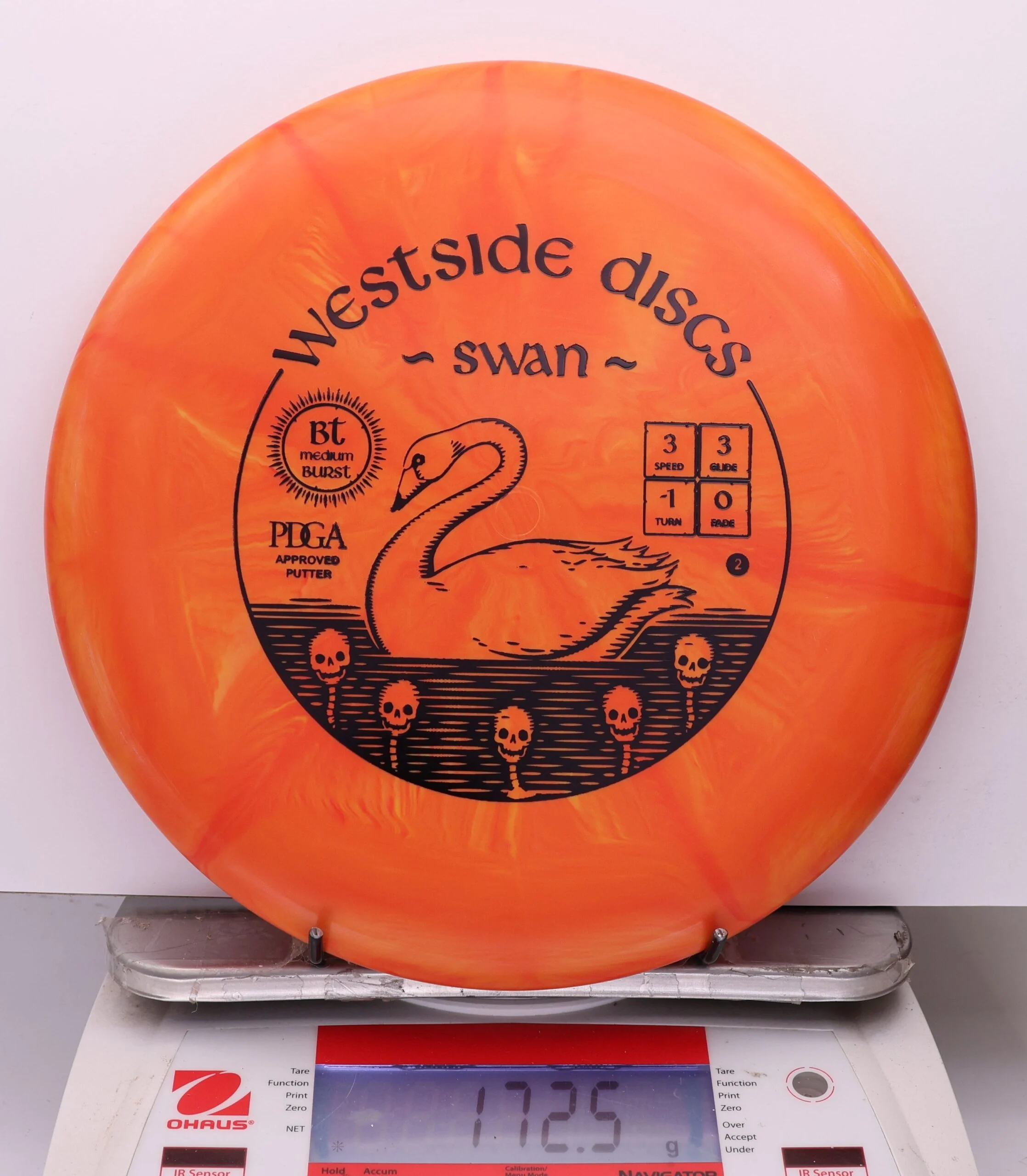 1088665 Bt Medium Burst Swan 2 - #340 Orange, 173