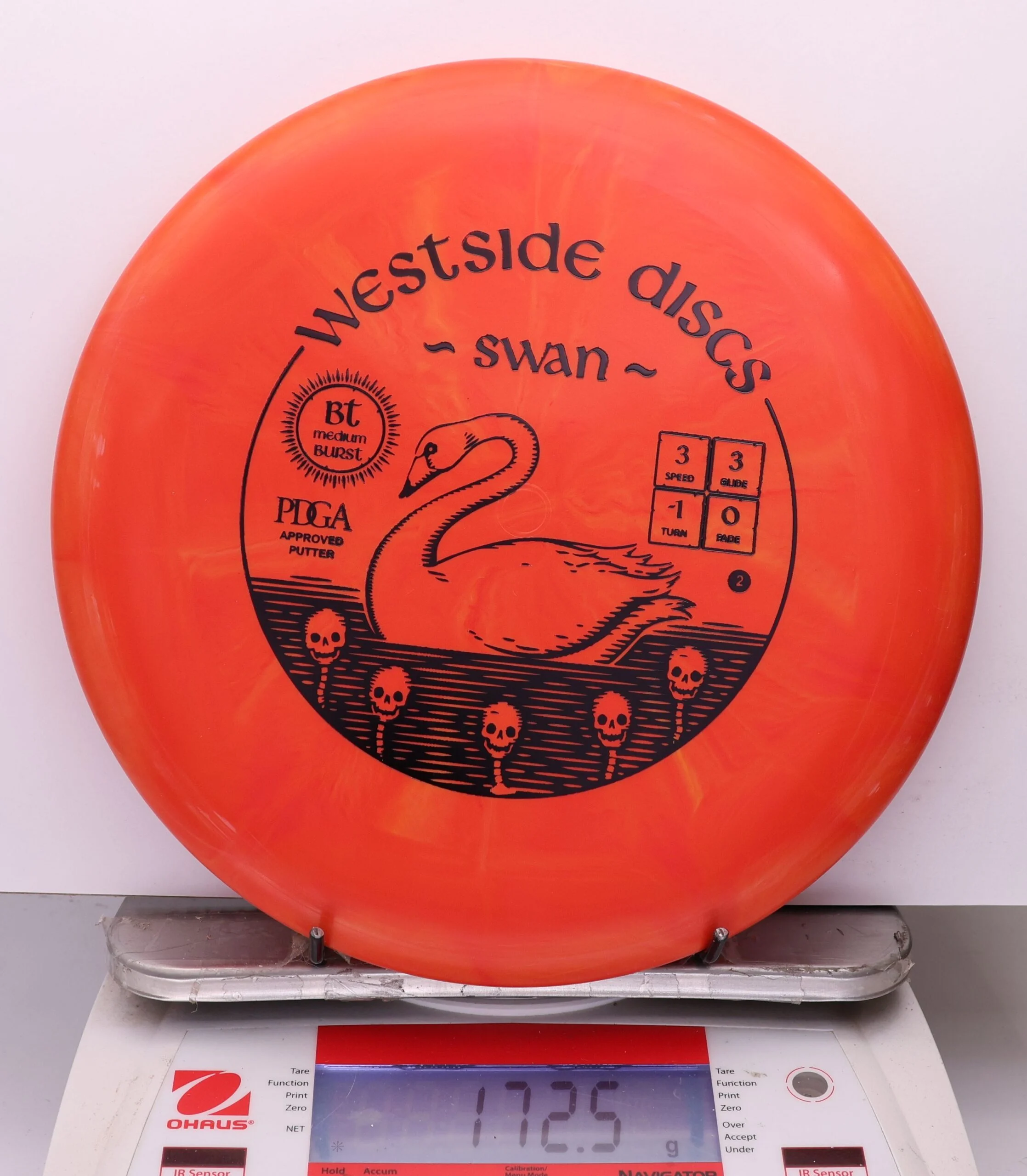 1088666 Bt Medium Burst Swan 2 - #341 Orange, 173