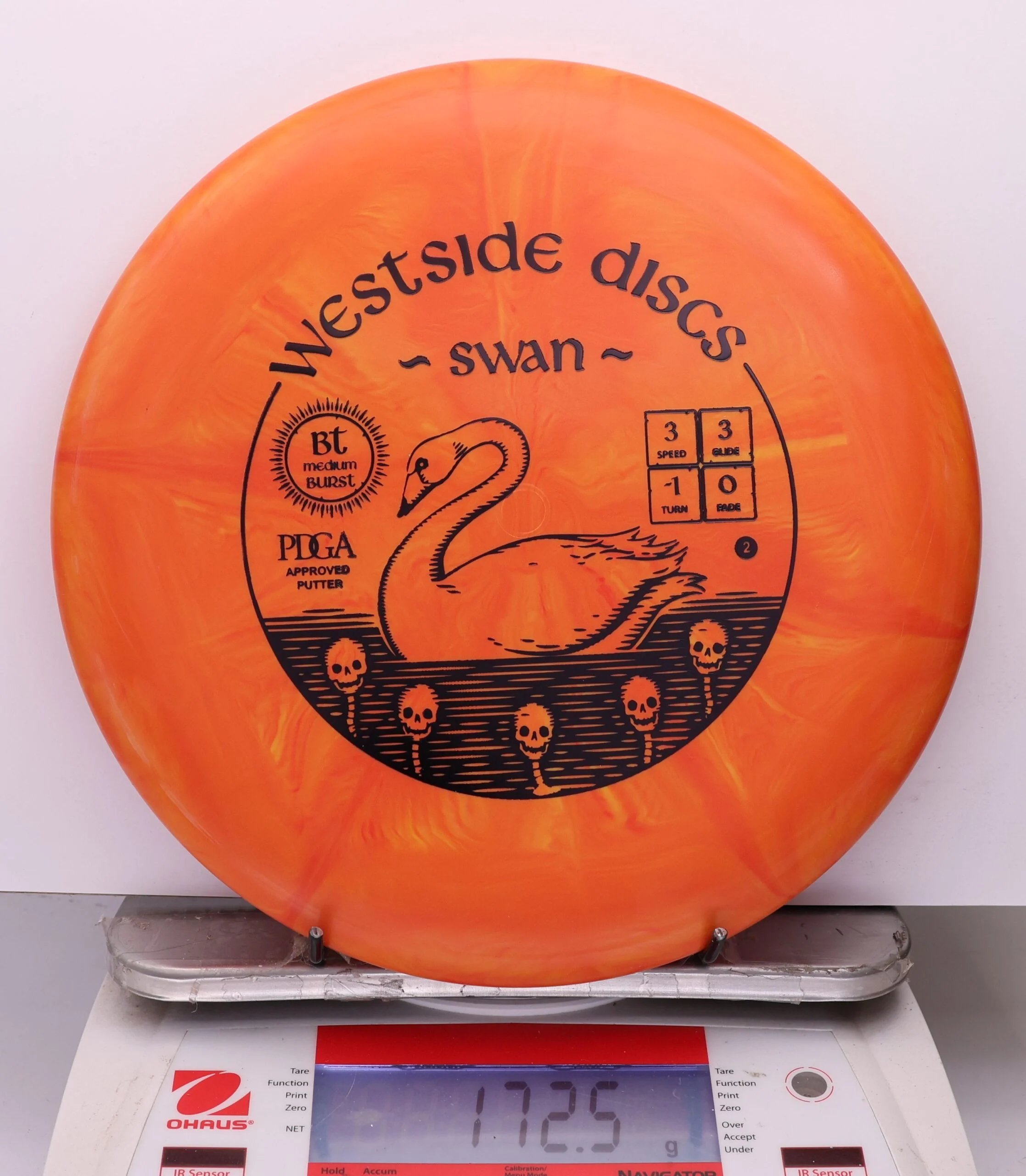 1088667 Bt Medium Burst Swan 2 - #342 Orange, 173