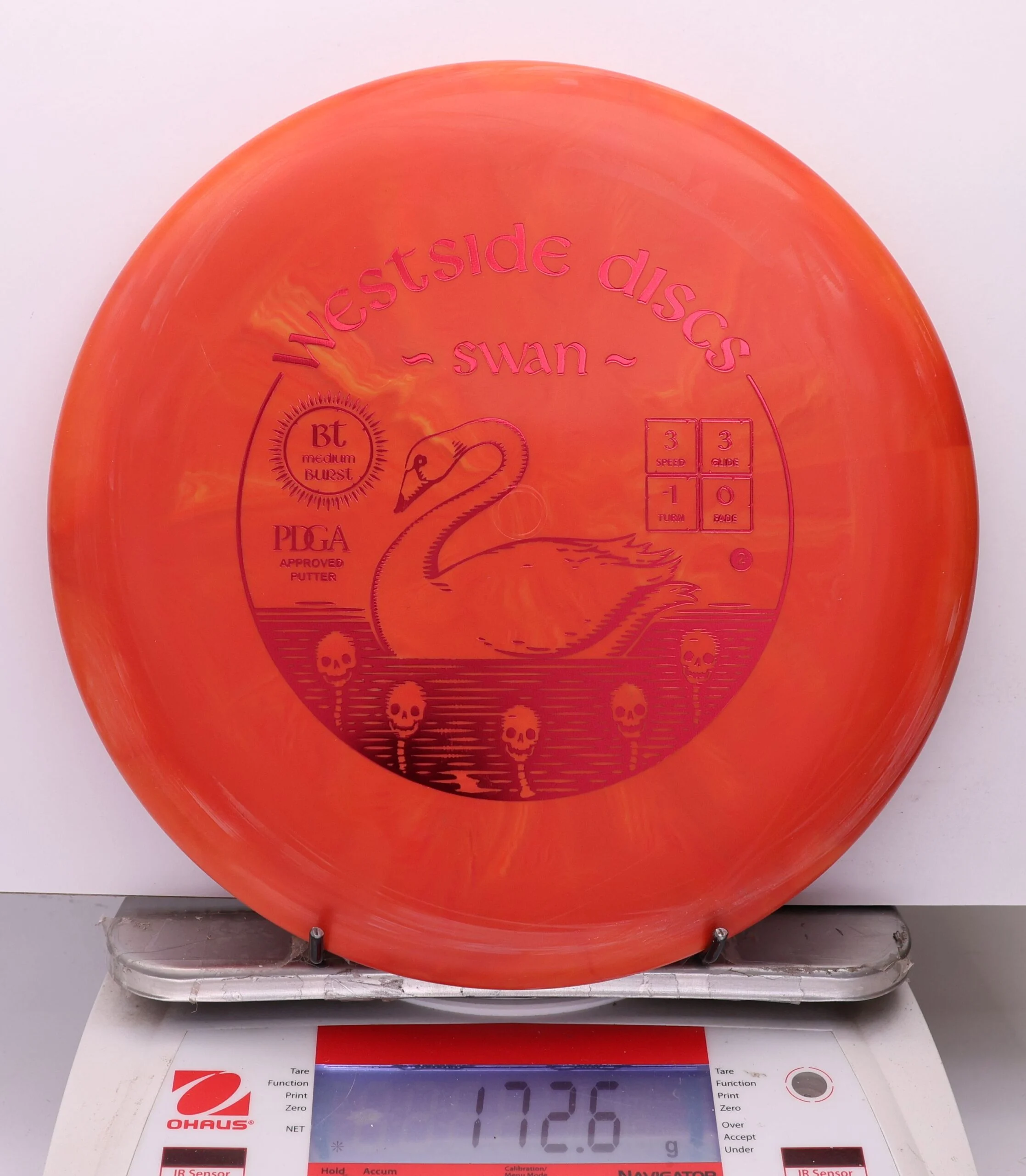 1088668 Bt Medium Burst Swan 2 - #343 Orange, 173