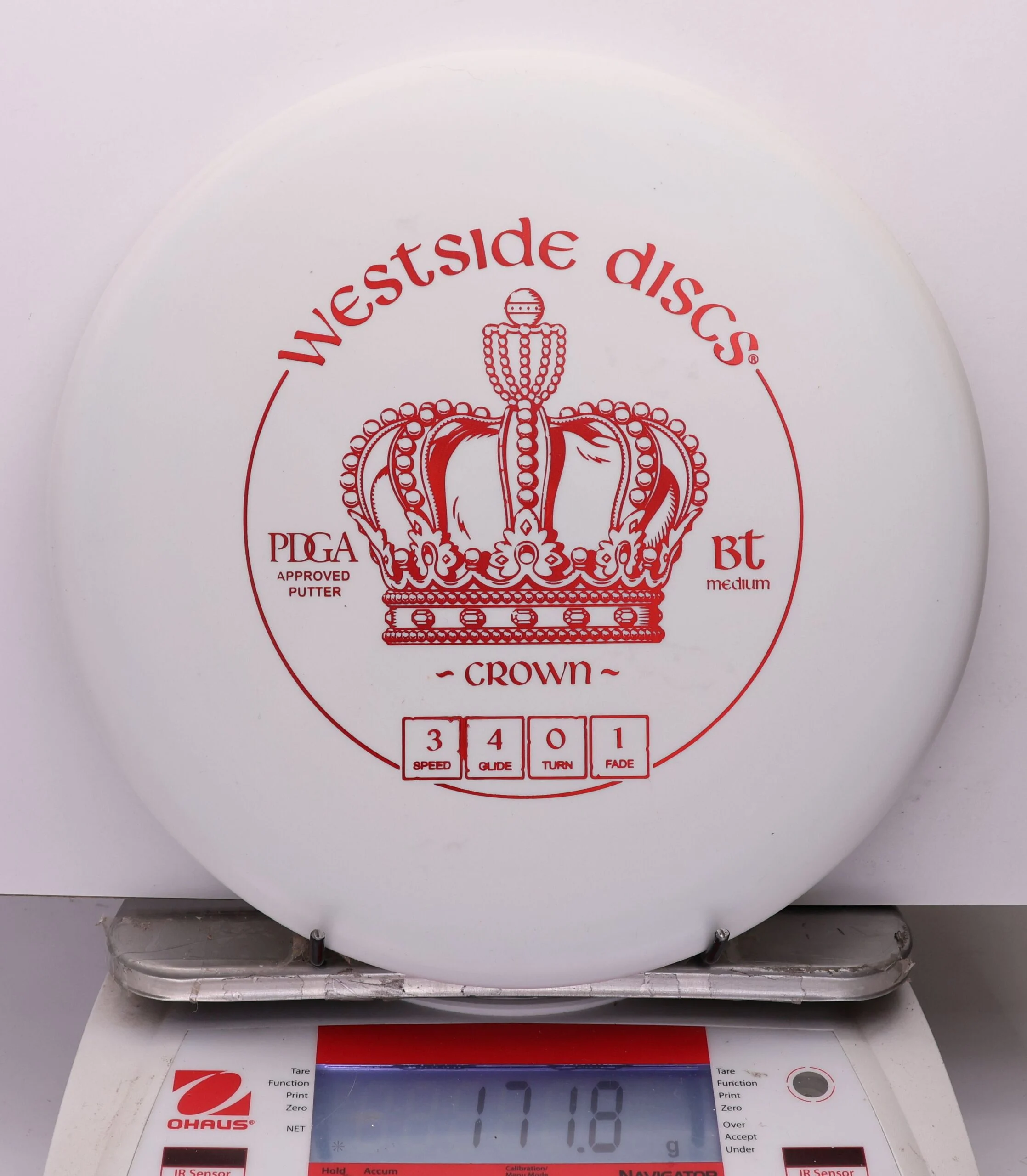 1088772 Bt Medium Crown - #335 White, 172