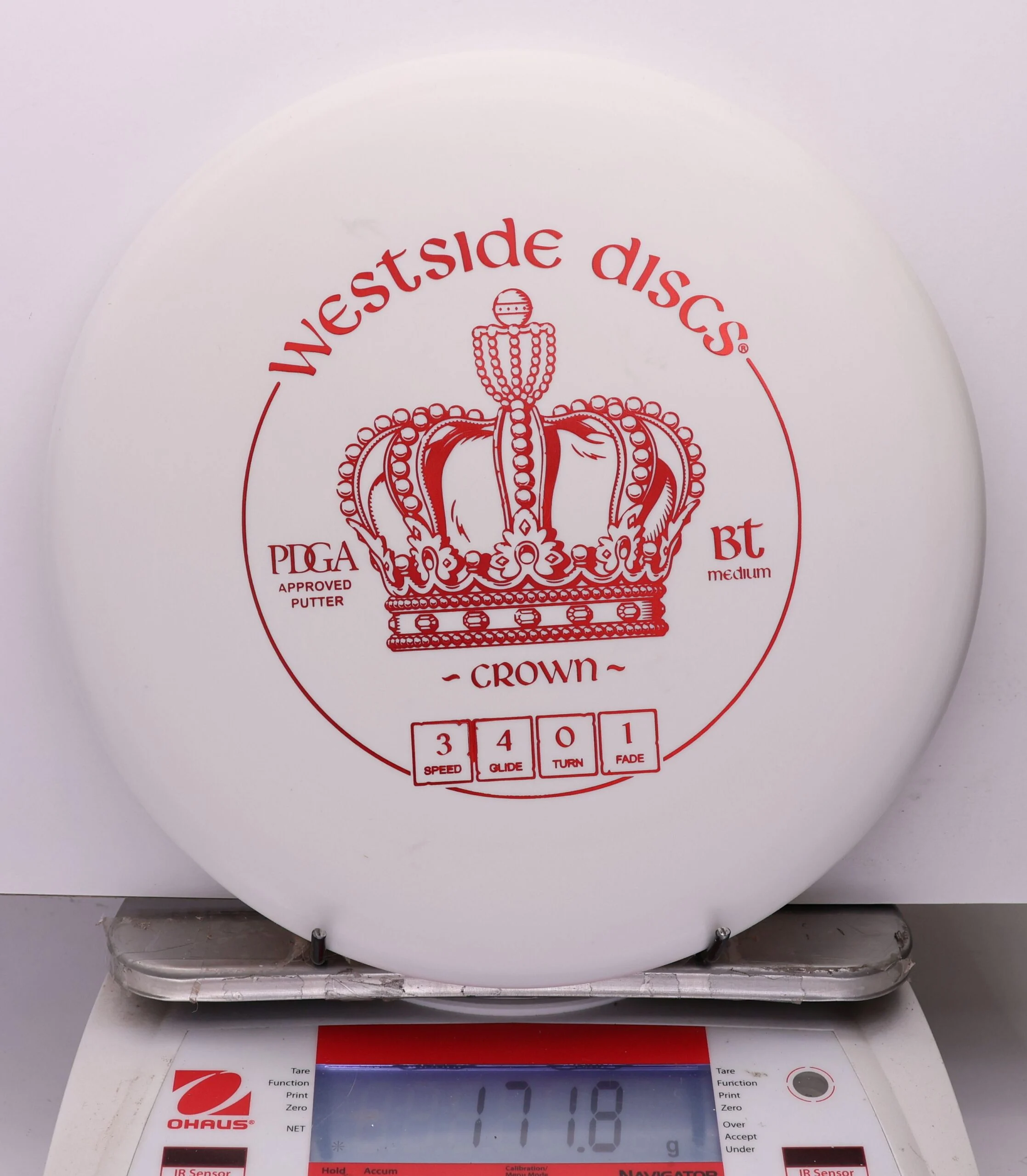 1088773 Bt Medium Crown - #336 White, 172