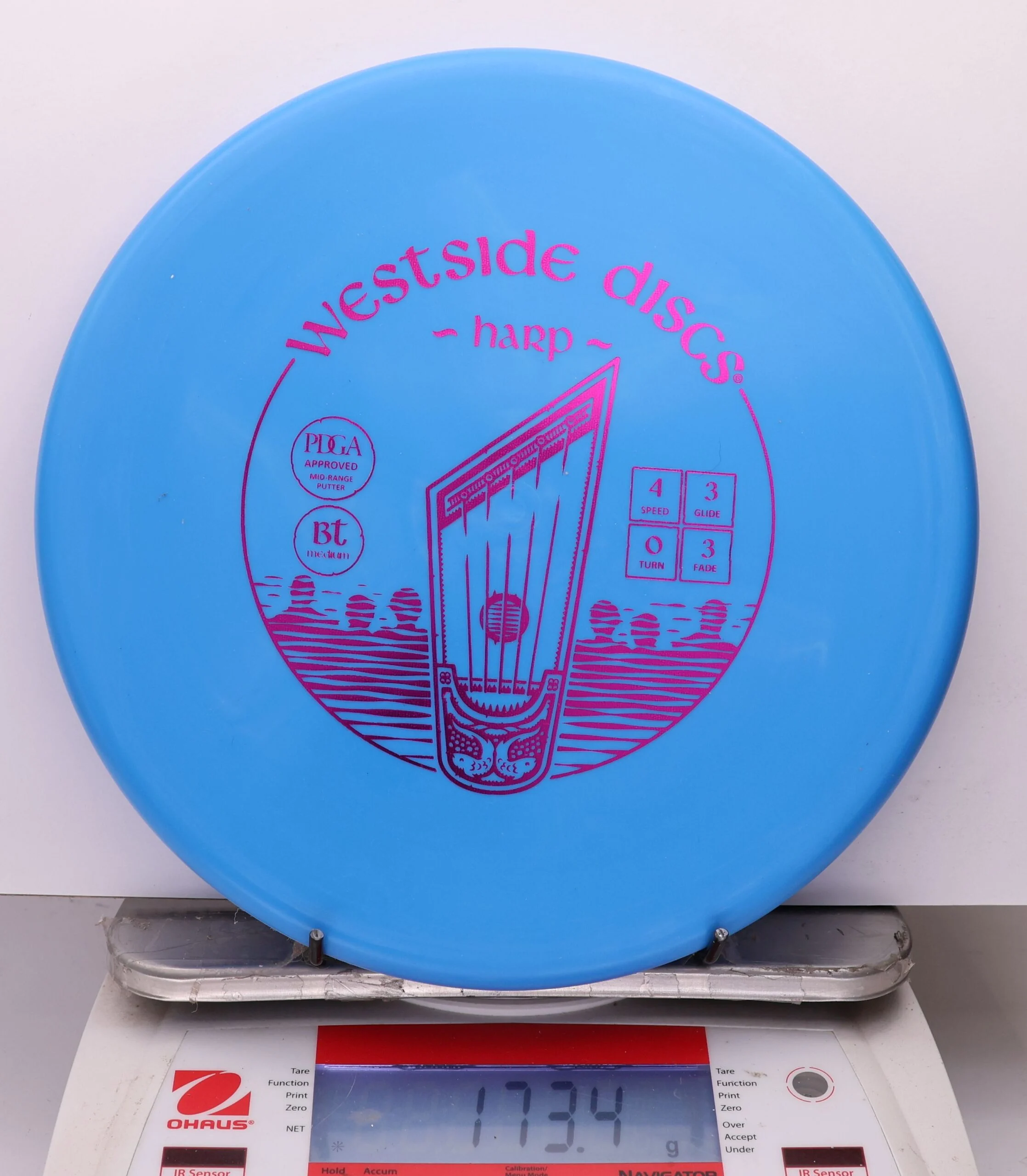 1088798 Bt Medium Harp - #335 Blue, 173