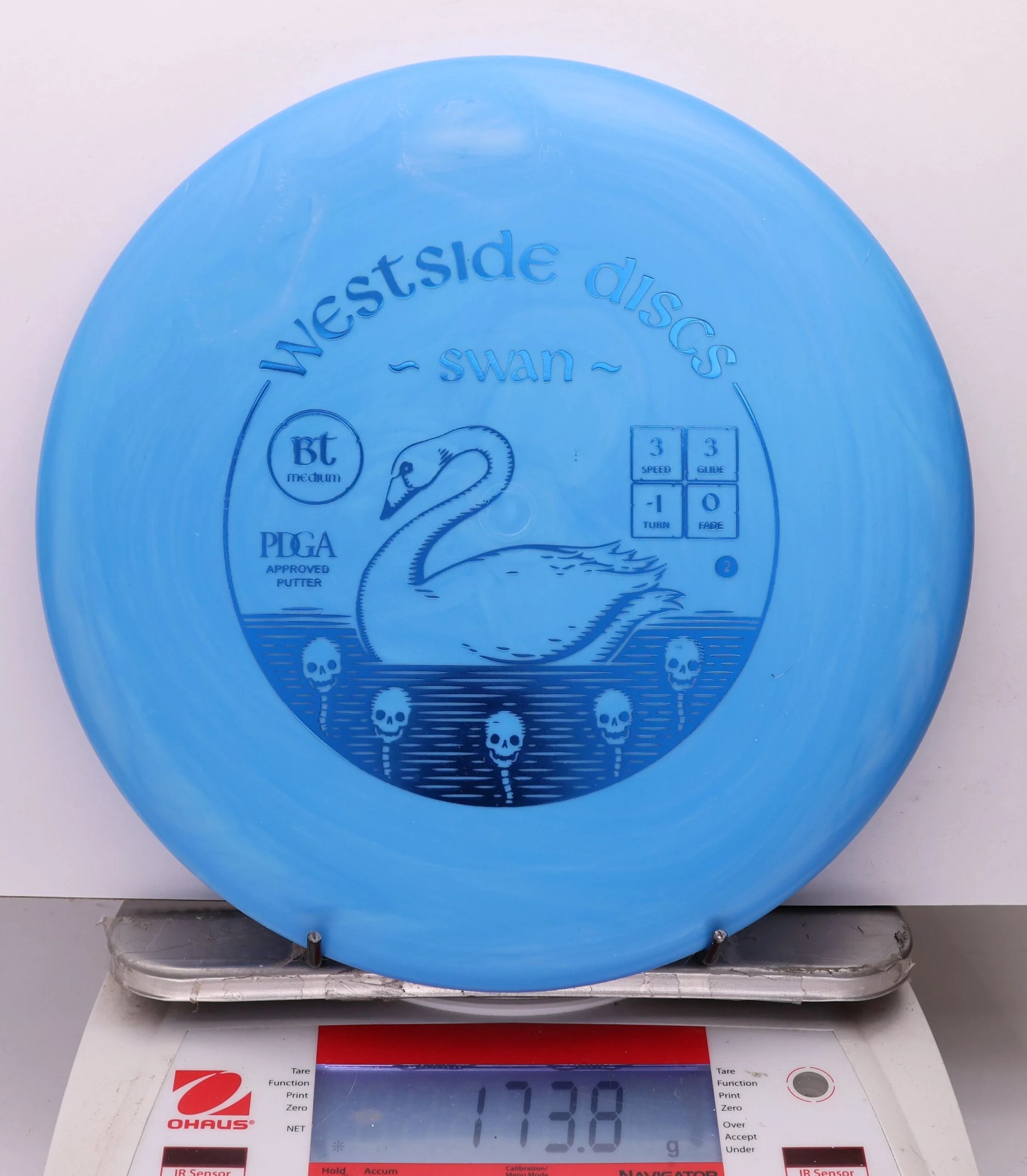 1088864 Bt Medium Swan 2 - #335 Blue, 174