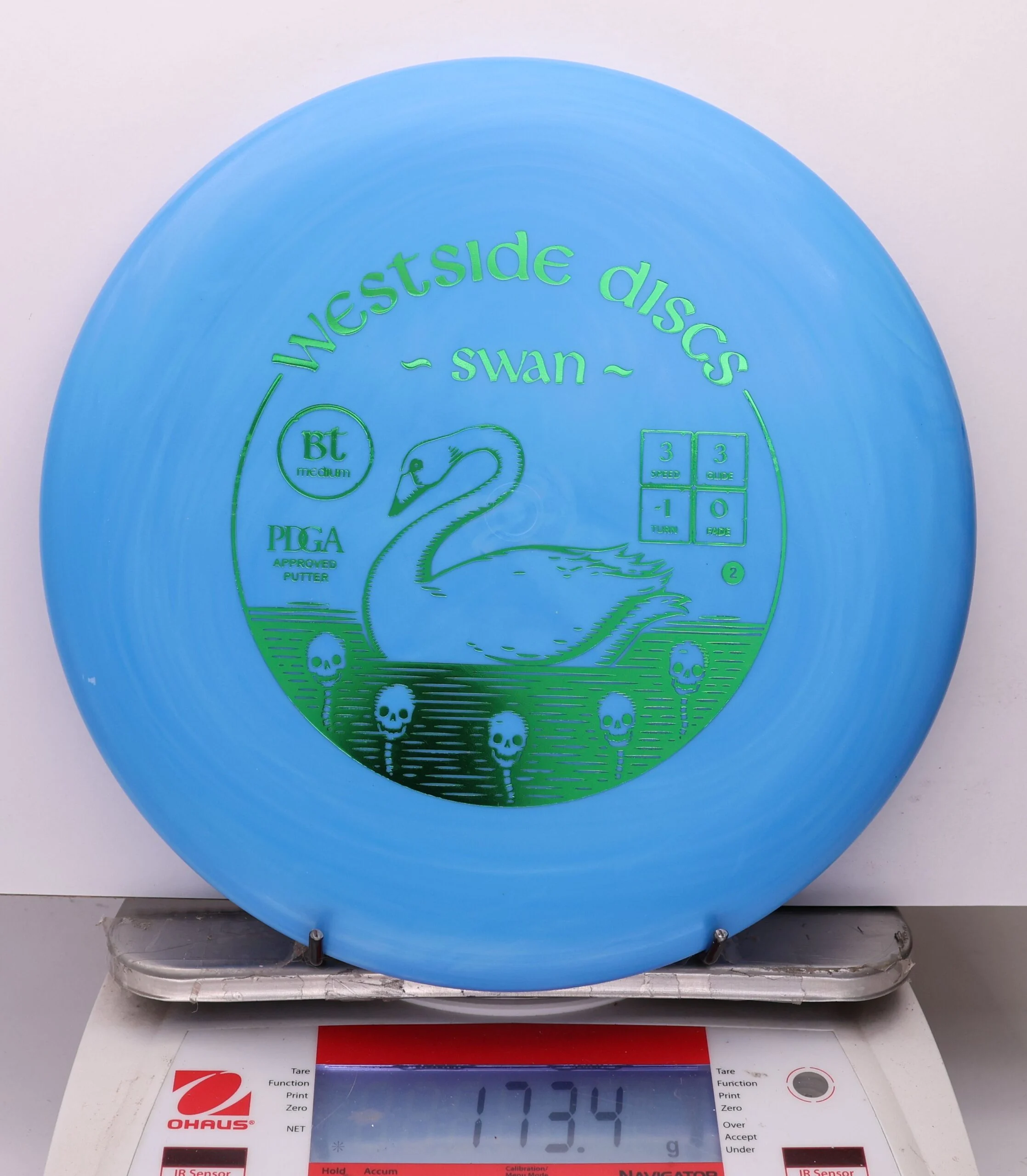 1088865 Bt Medium Swan 2 - #336 Blue, 173