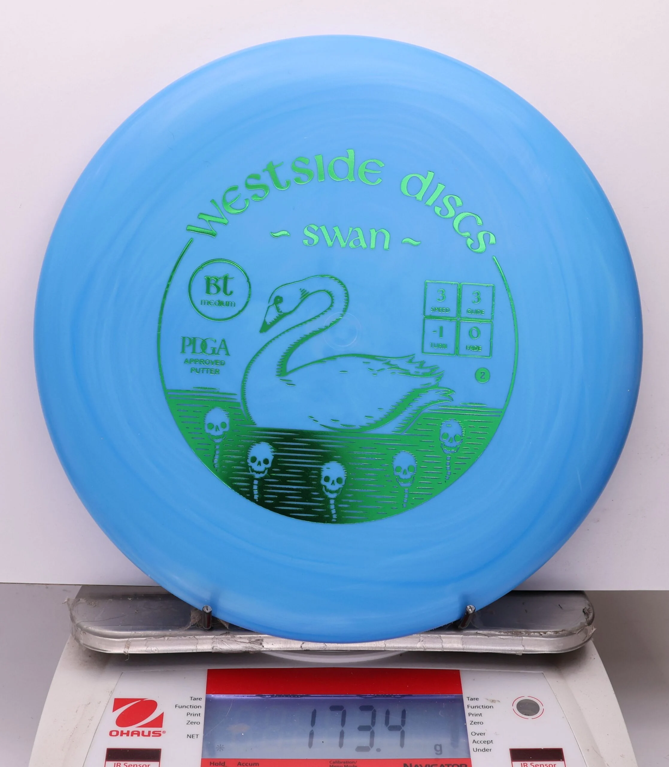 1088866 Bt Medium Swan 2 - #337 Blue, 173