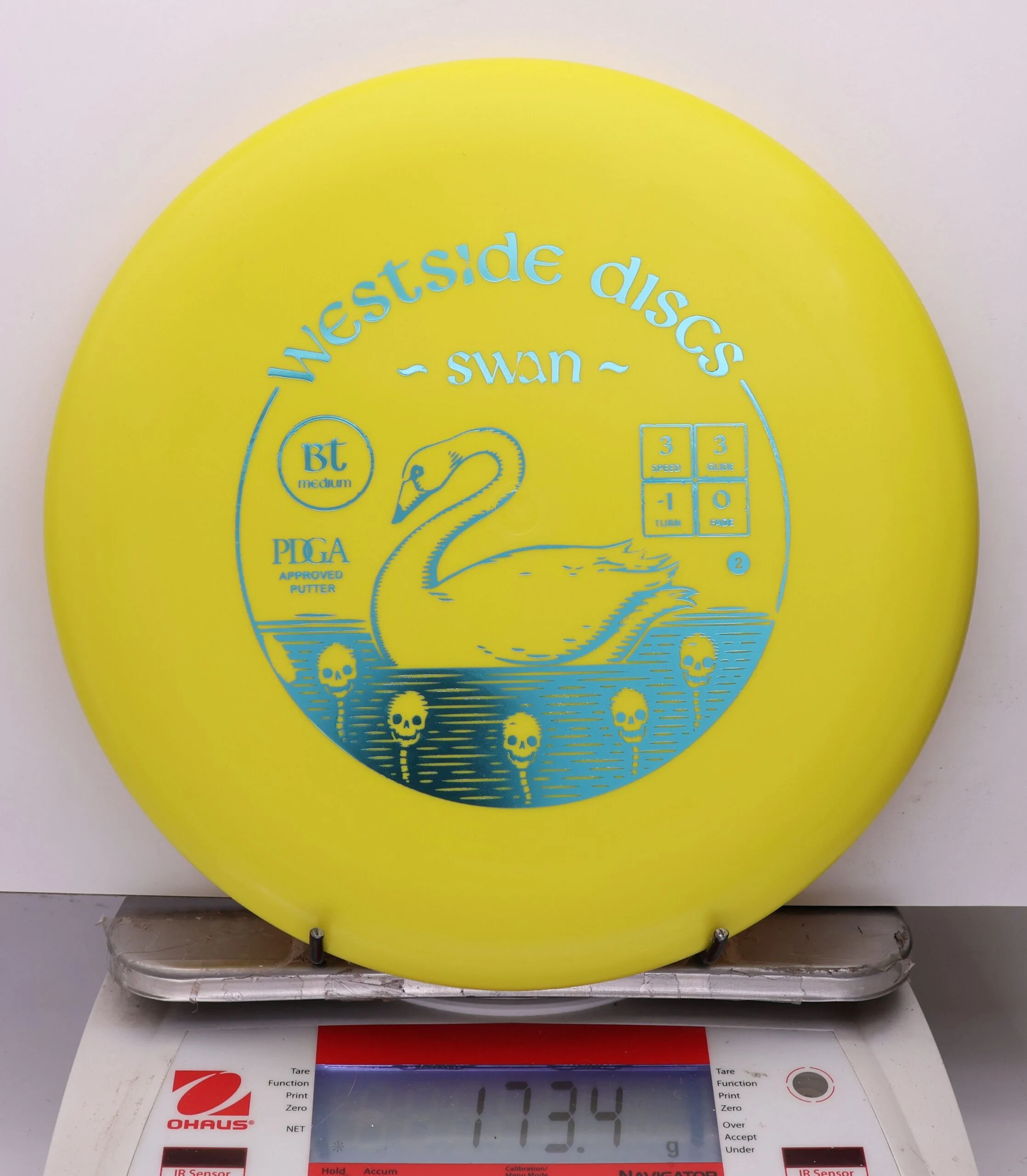 1088962 Bt Medium Swan 2 - #357 Yellow, 173