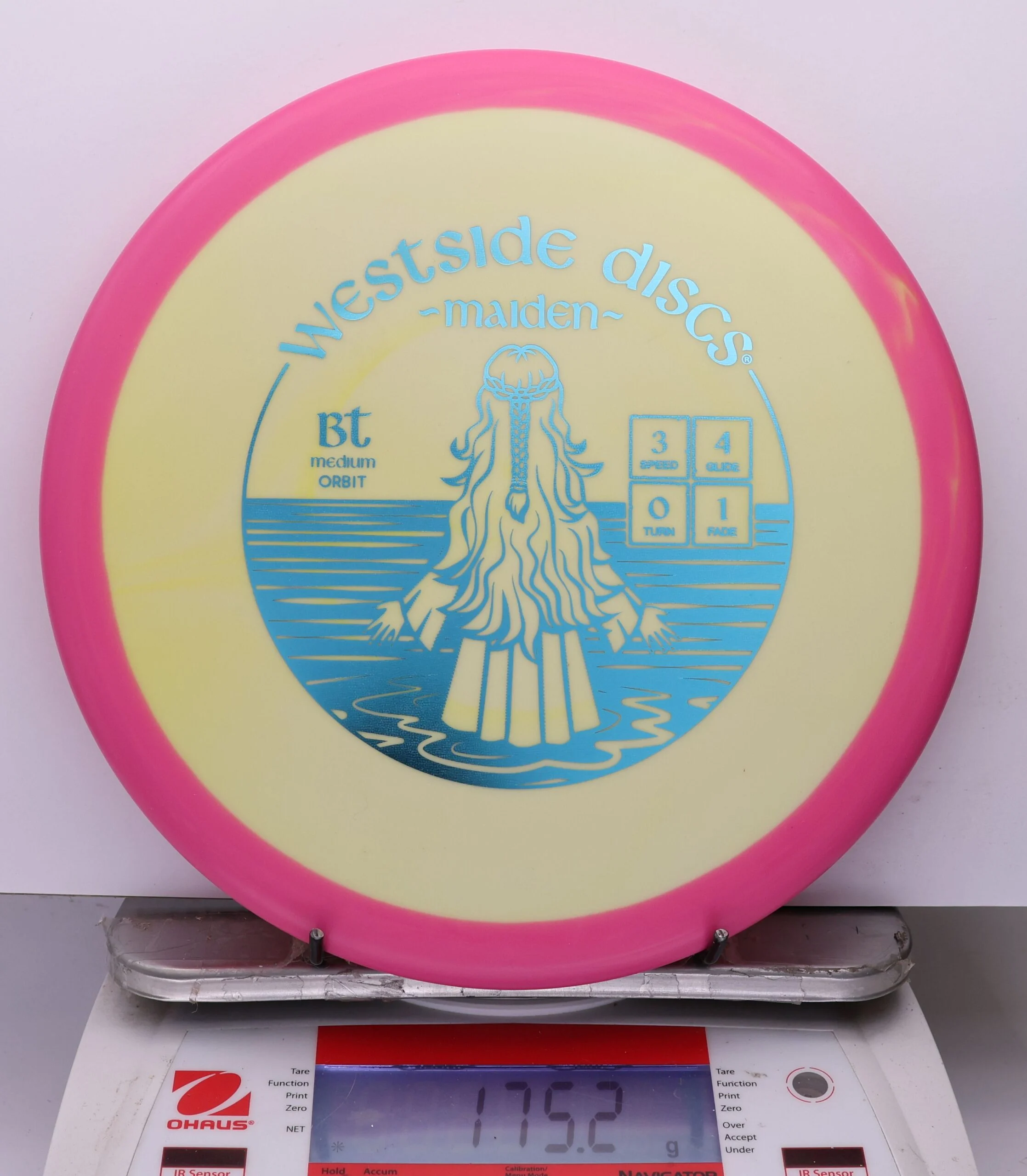 1089094 BT Medium Orbit Maiden - #335 Pink-Yellow, 175