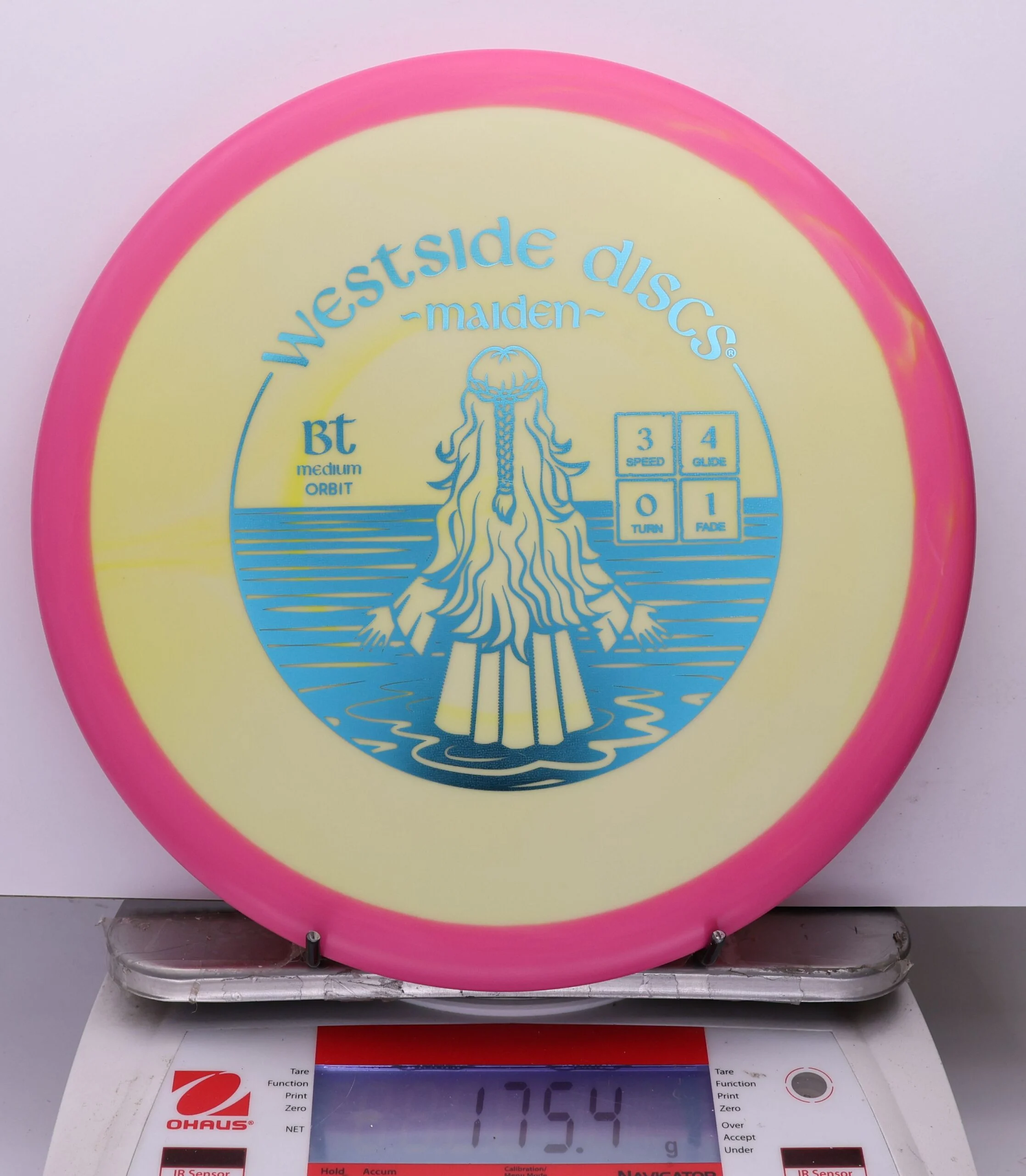 1089097 BT Medium Orbit Maiden - #338 Pink-Yellow, 175