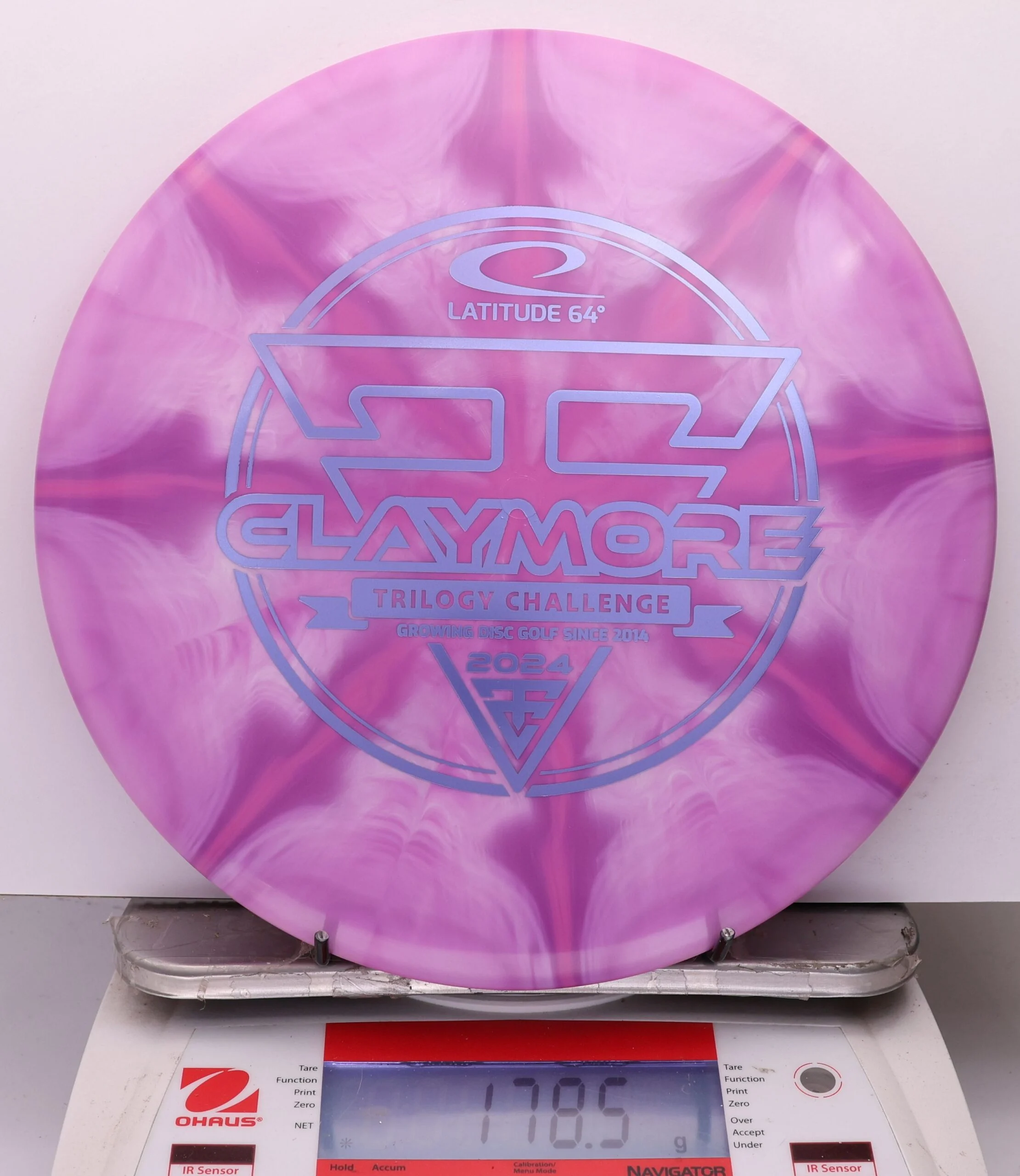 1092906 Gold Ice Burst Claymore, 2024 Trilogy Challenge - #337 PurplePink, 179