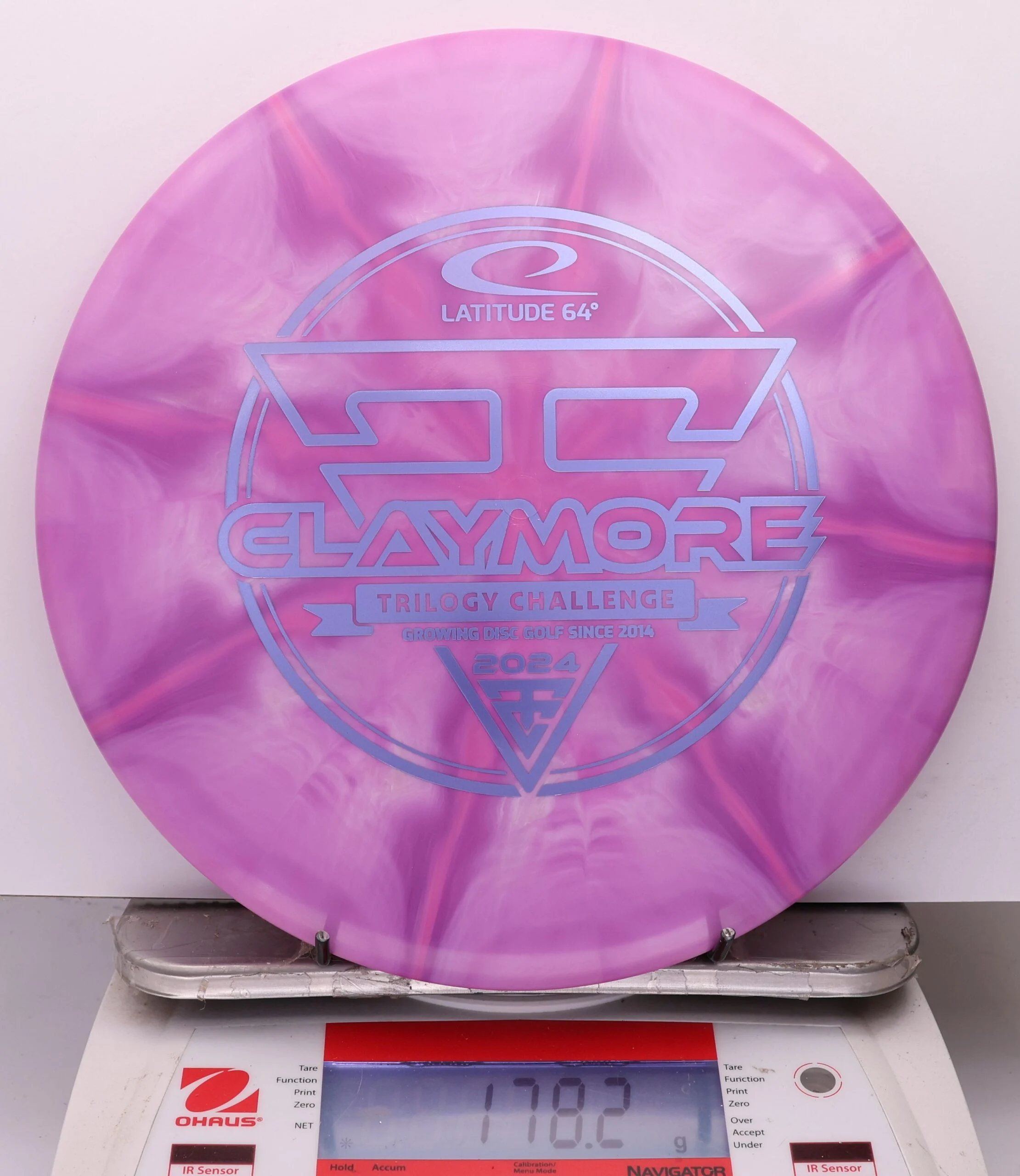 1092907 Gold Ice Burst Claymore, 2024 Trilogy Challenge - #338 PurplePink, 178