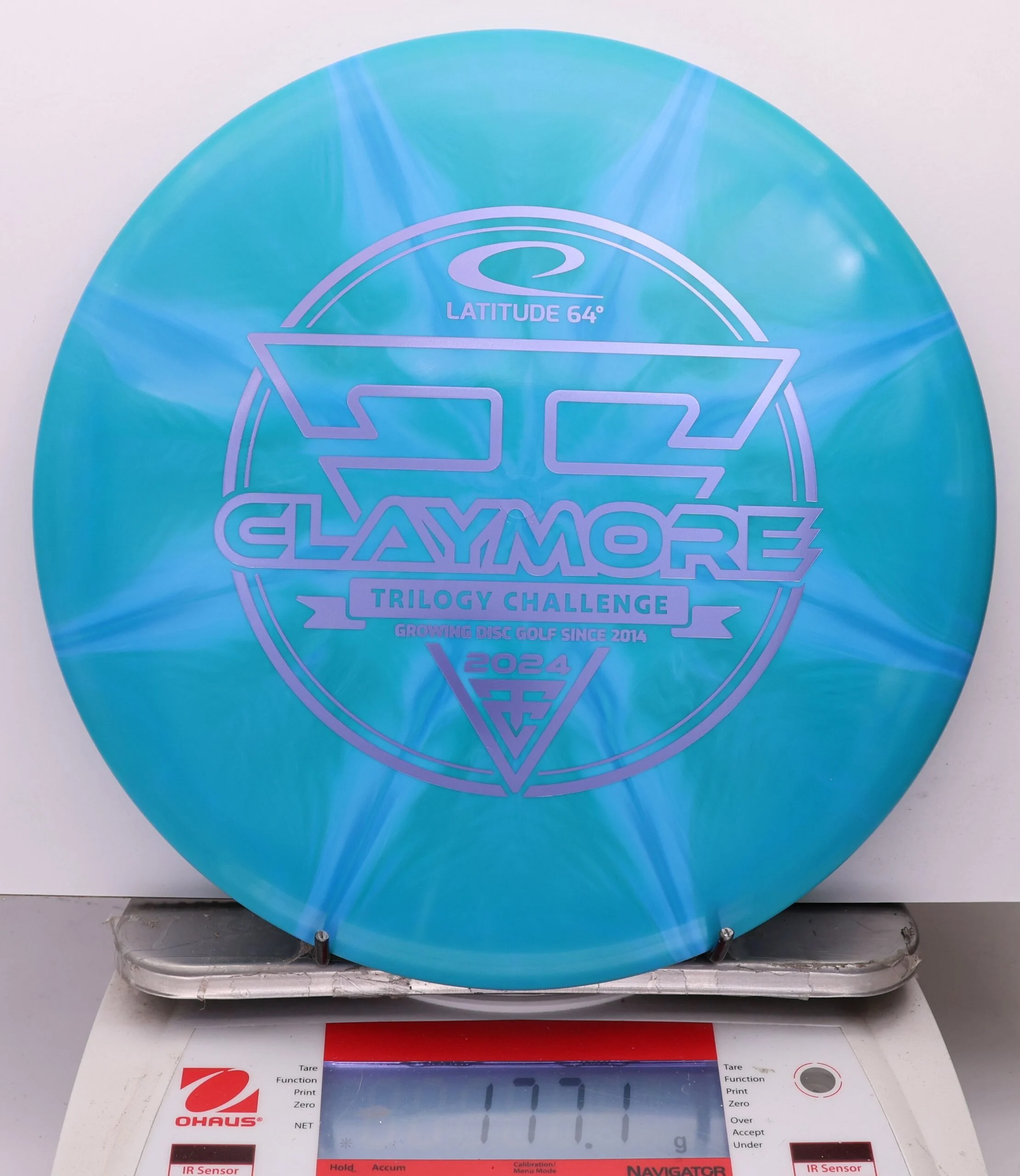 1092908 Gold Ice Burst Claymore, 2024 Trilogy Challenge - #339 TealBlue, 177