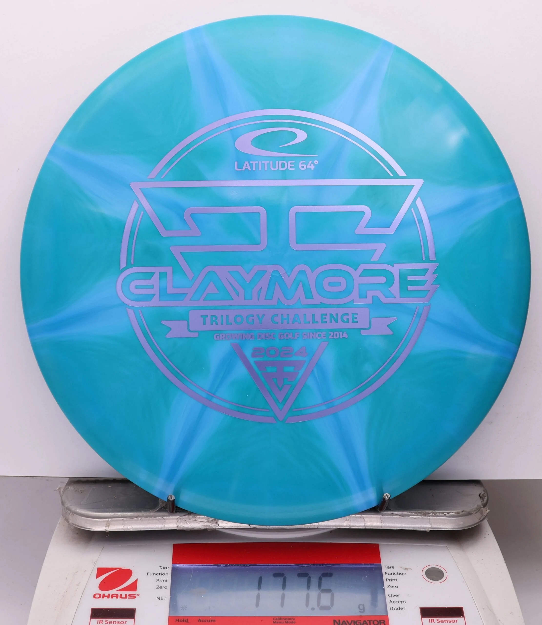 1092921 Gold Ice Burst Claymore, 2024 Trilogy Challenge - #341 TealBlue, 178