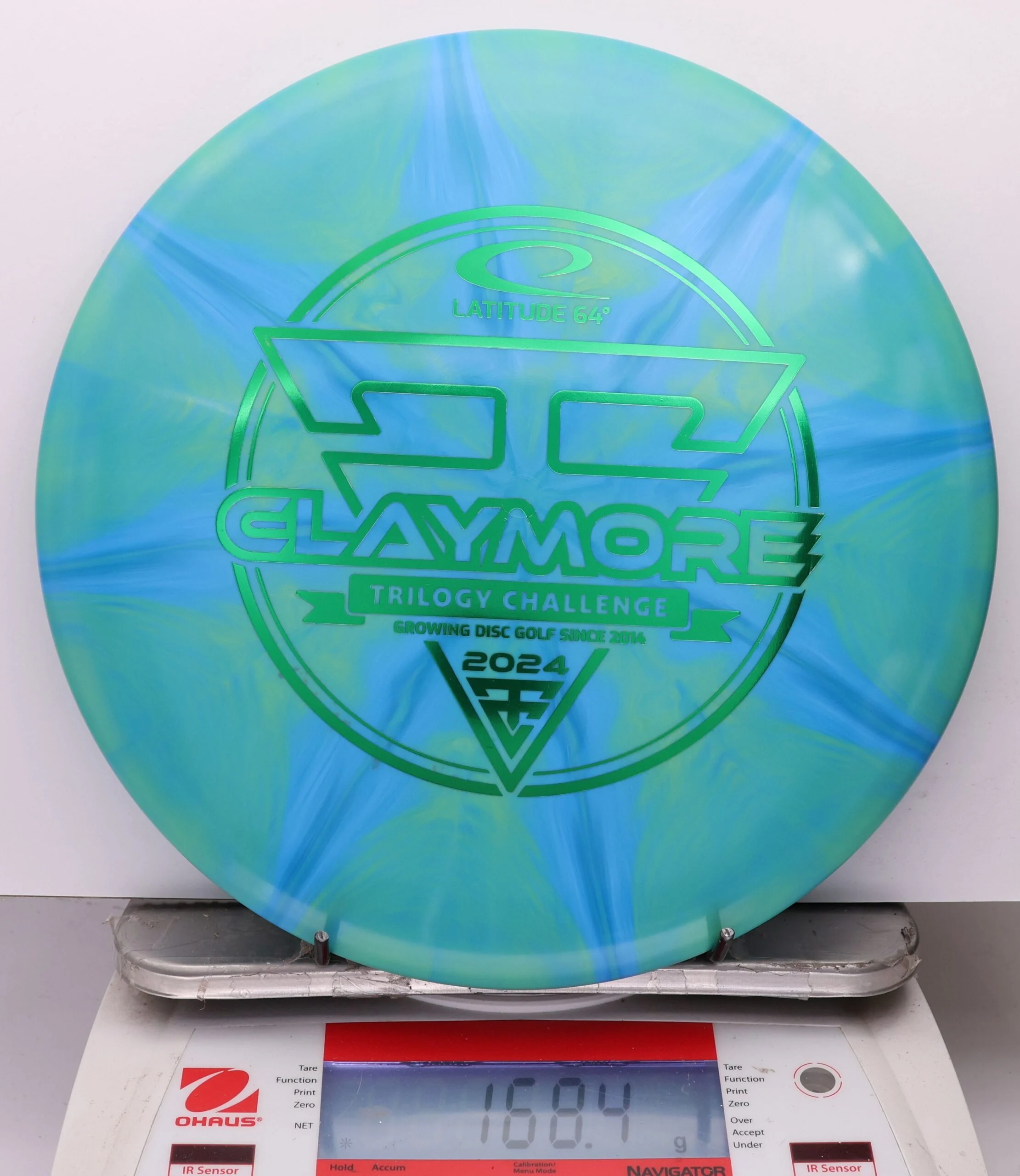 1092924 Gold Ice Burst Claymore, 2024 Trilogy Challenge - #344 GreenBlue, 168