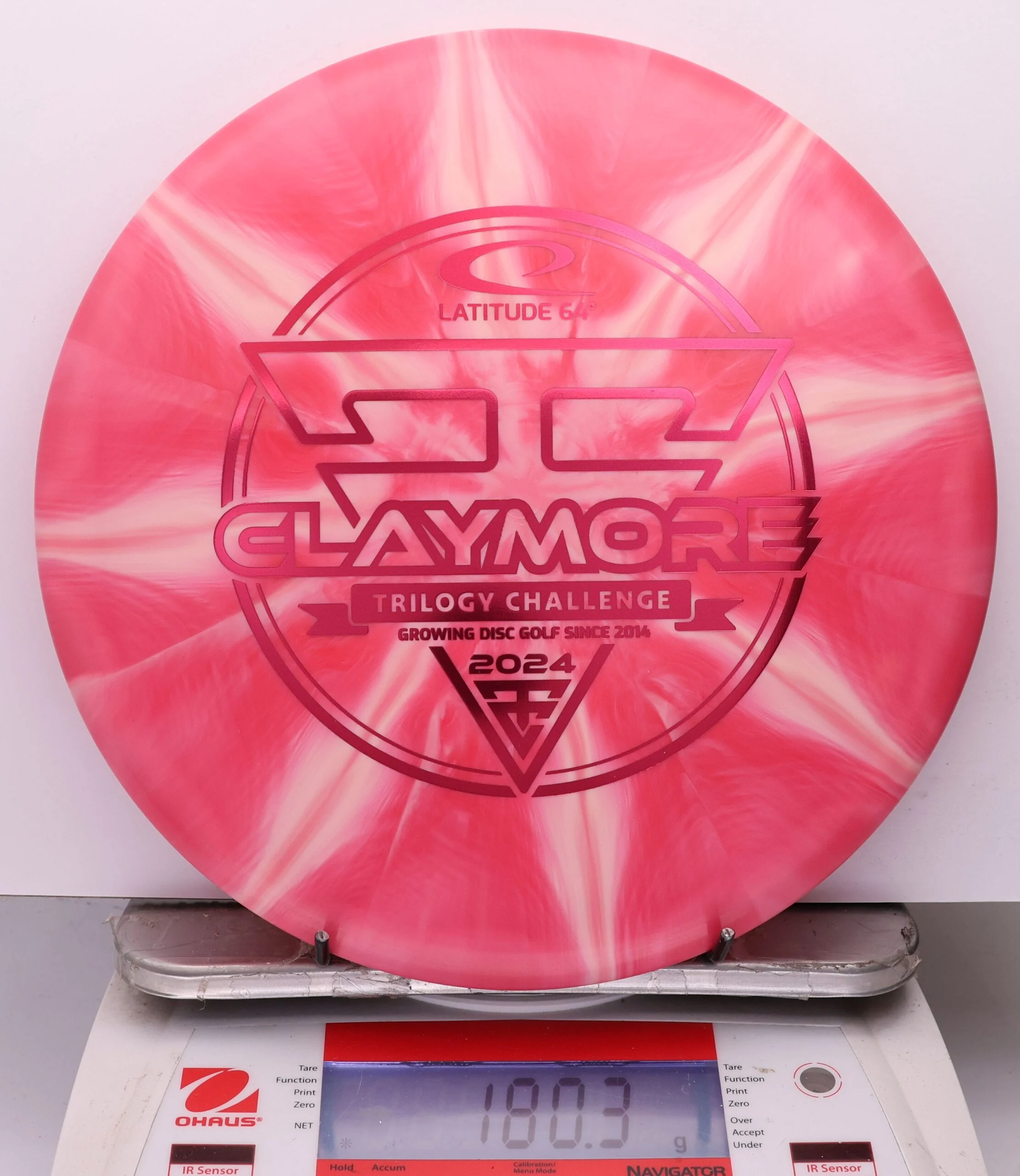 1092940 Gold Ice Burst Claymore, 2024 Trilogy Challenge - #349 RedOrange, 180