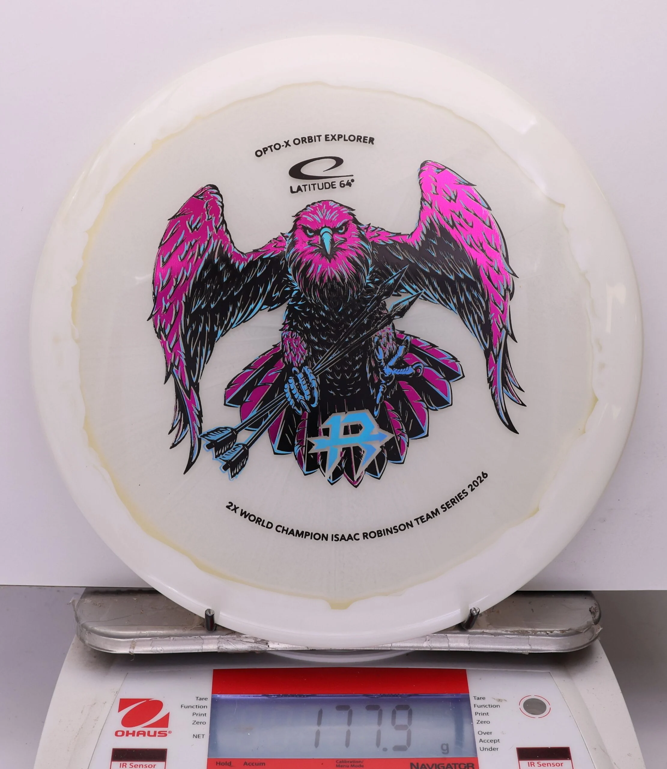 1092987 Opto-X Orbit Explorer, Isaac Robinson 2026 Team Series - #338 White, 178