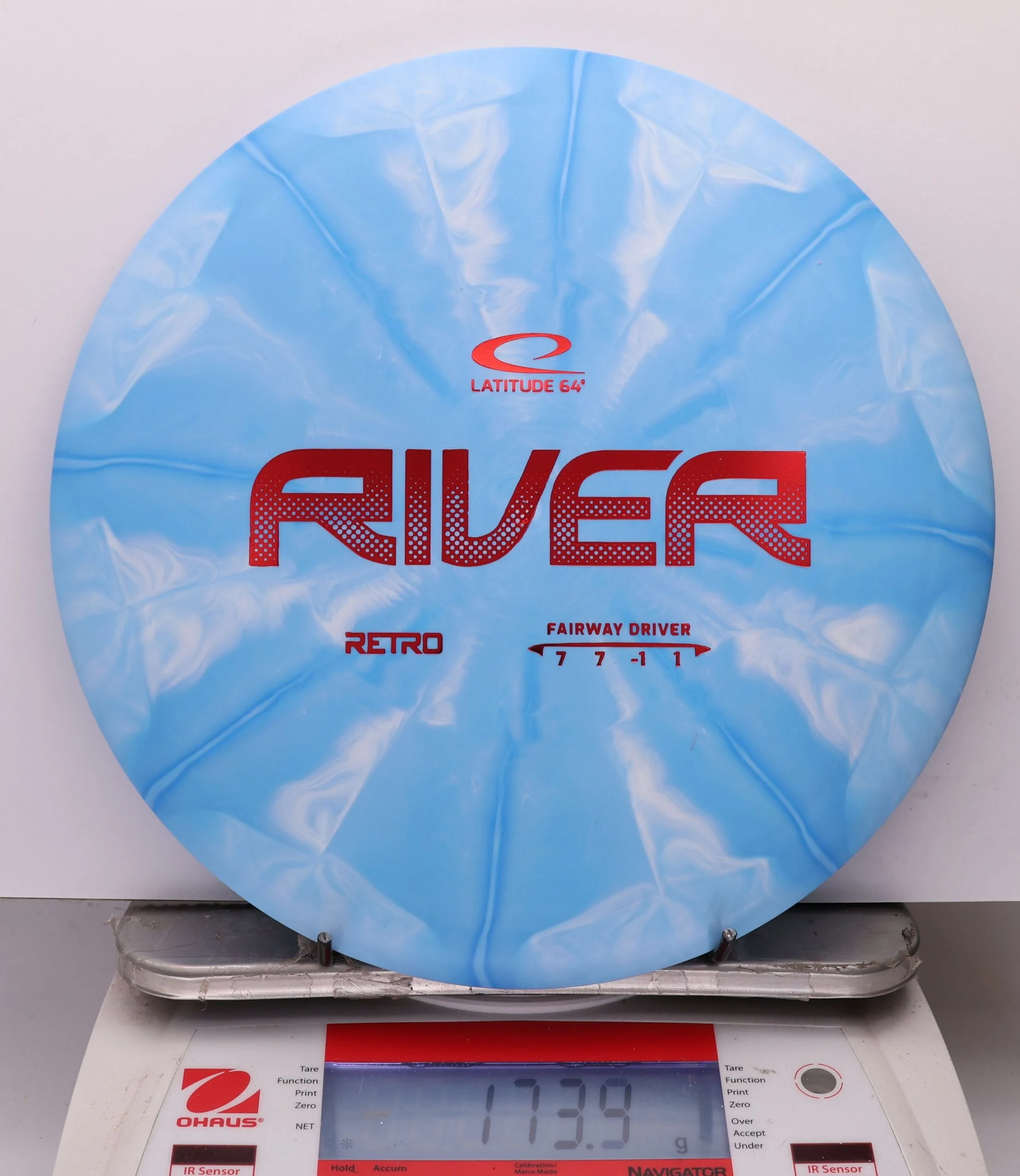 1093072 Retro Burst River - #336 Blue, 174