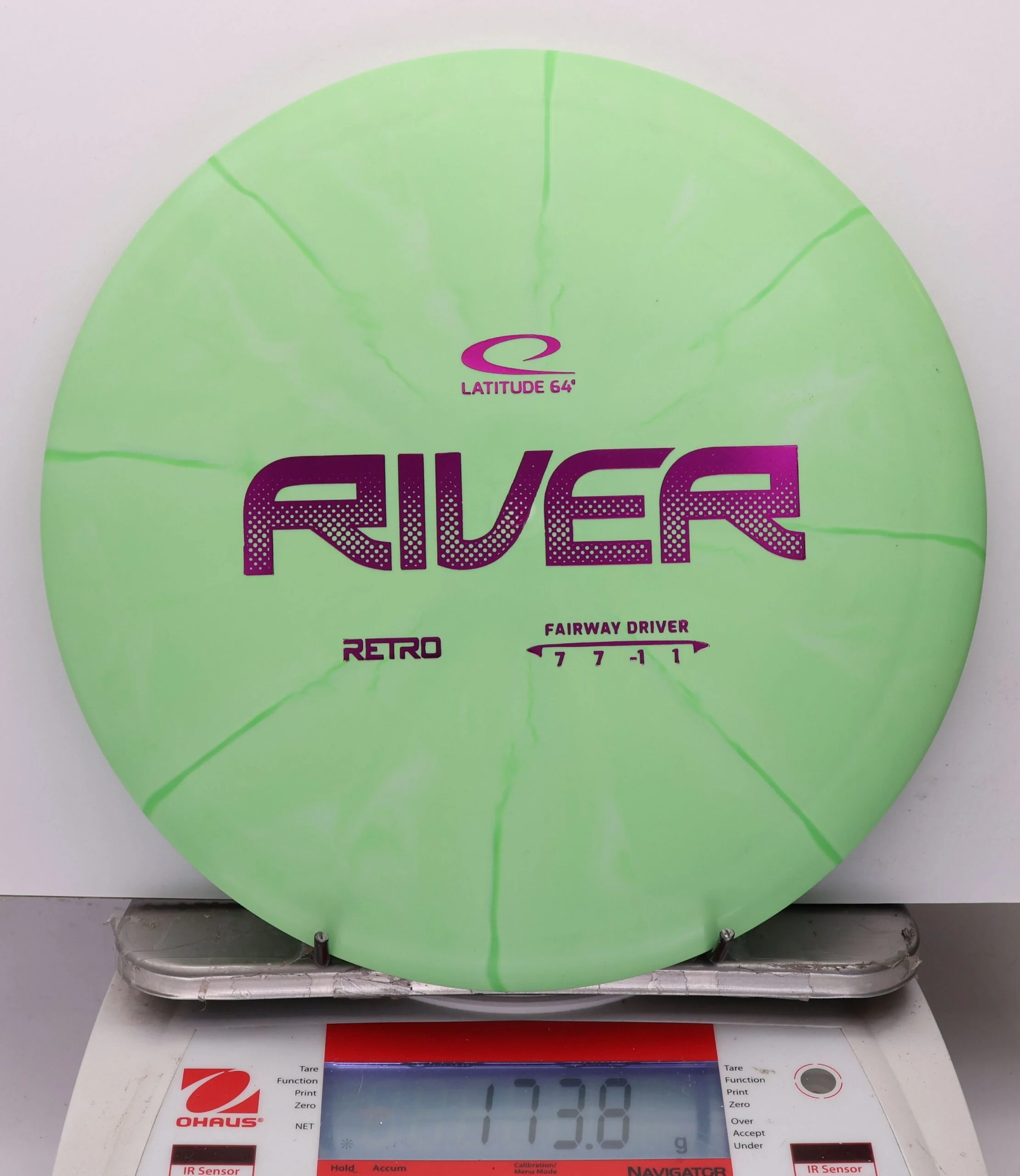 1093075 Retro Burst River - #339 Green, 174