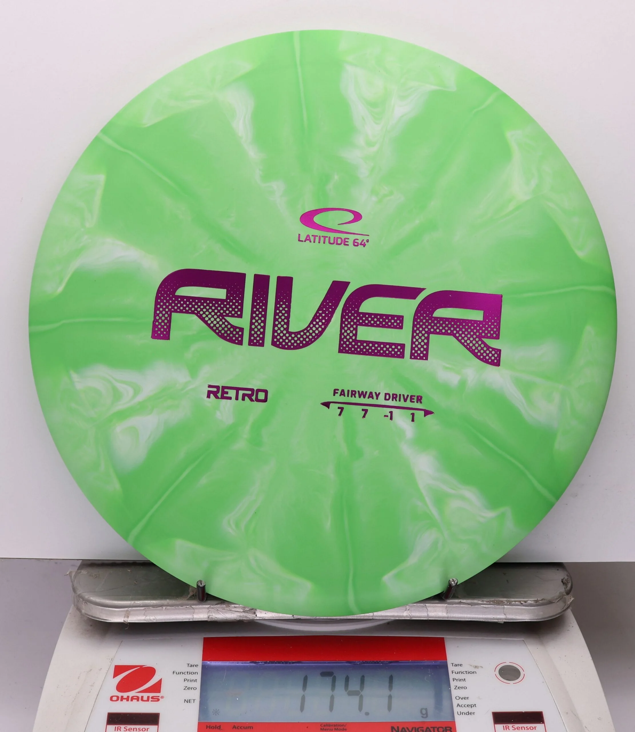 1093090 Retro Burst River - #340 Green, 174