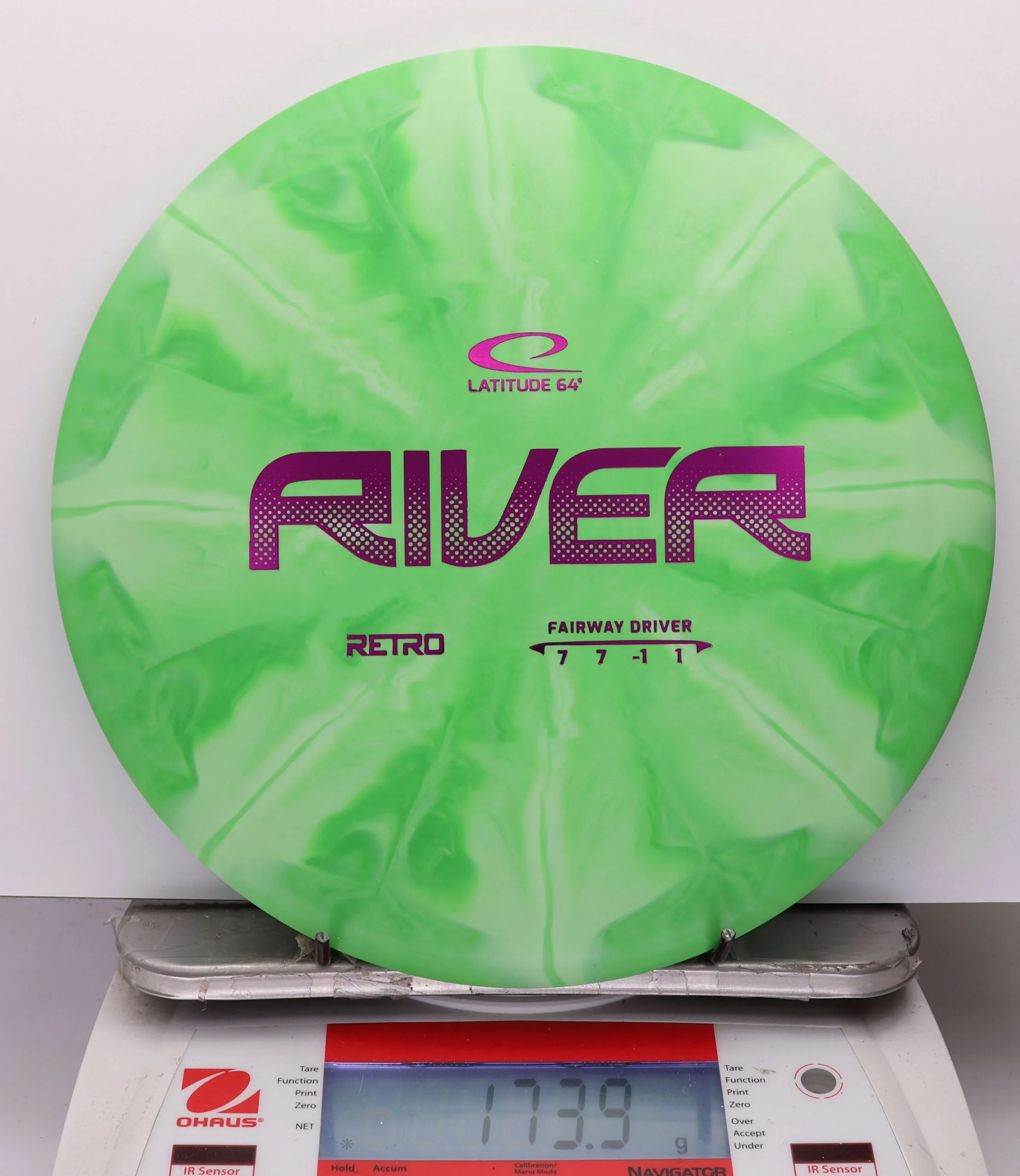 1093091 Retro Burst River - #341 Green, 174