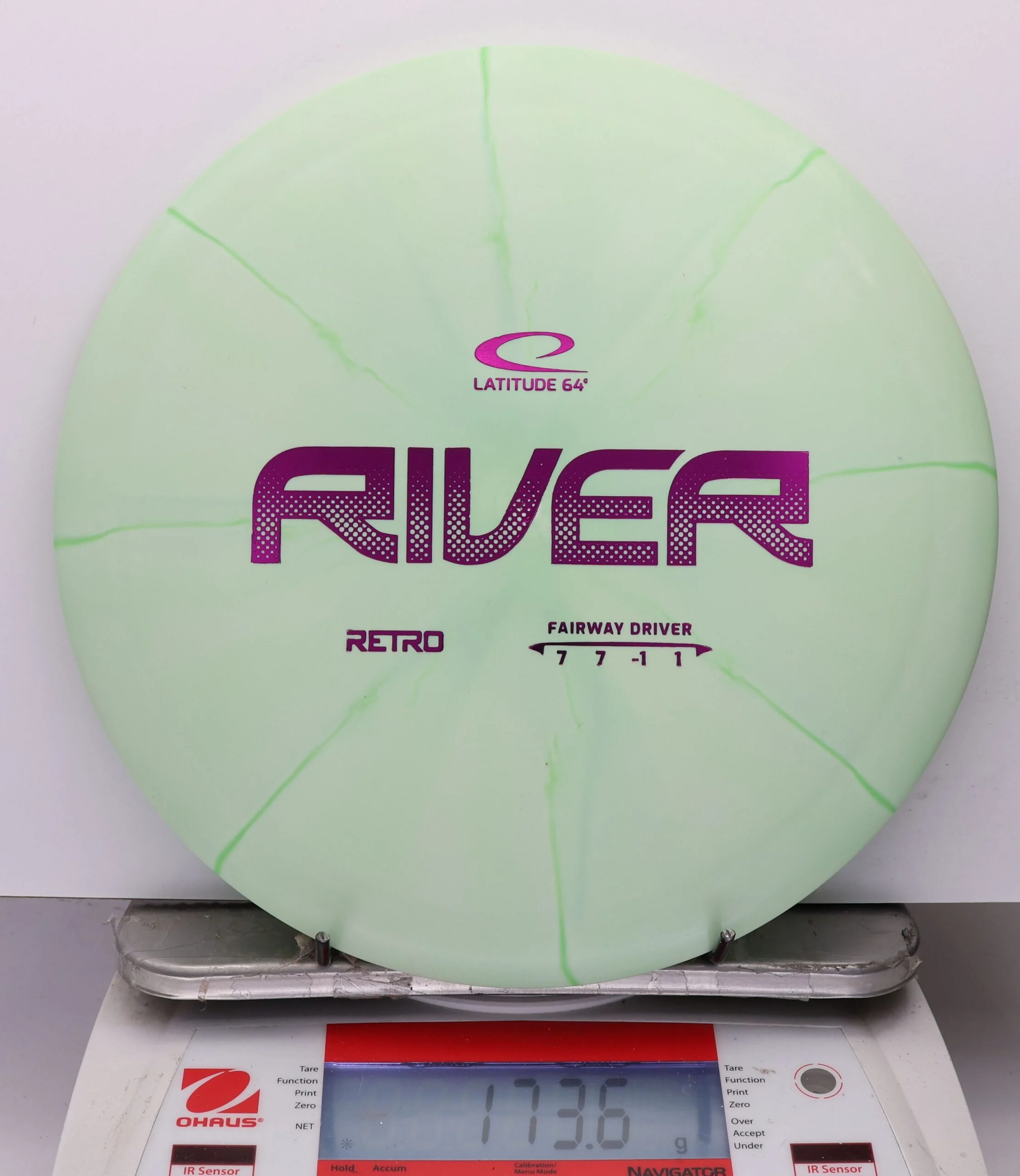 1093092 Retro Burst River - #342 LtGreen, 174