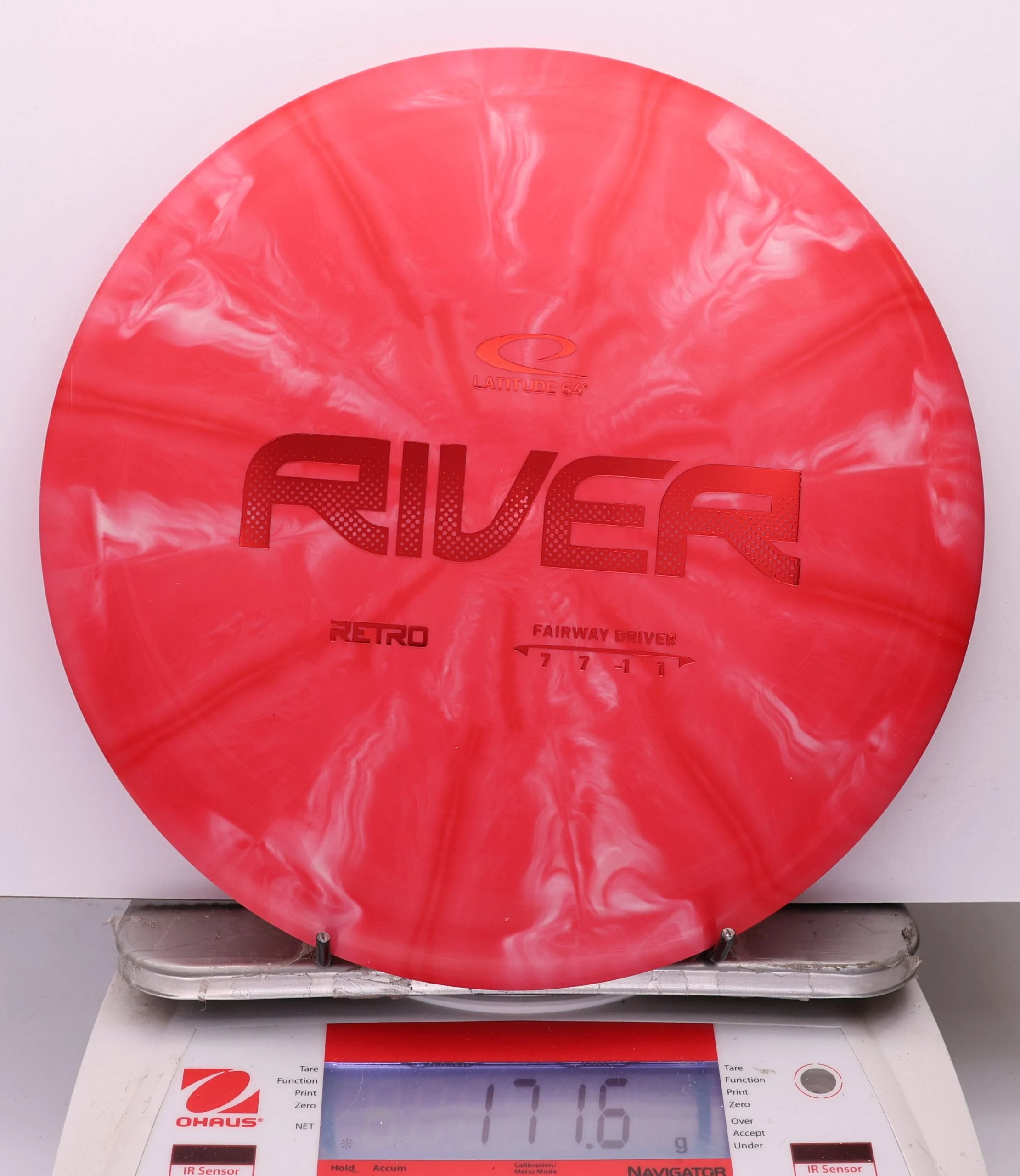 1093094 Retro Burst River - #344 Red, 172