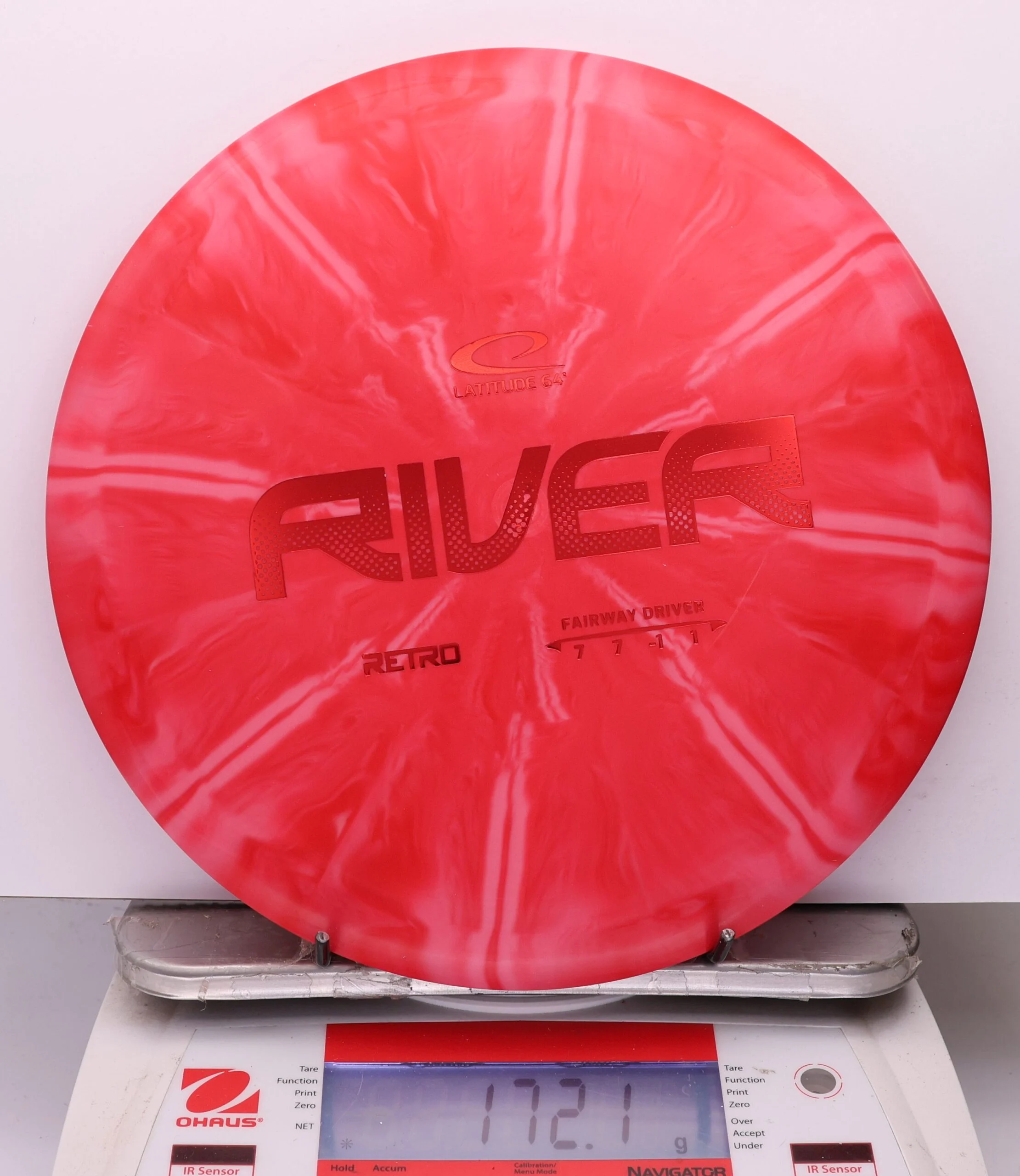 1093111 Retro Burst River - #347 Red, 172