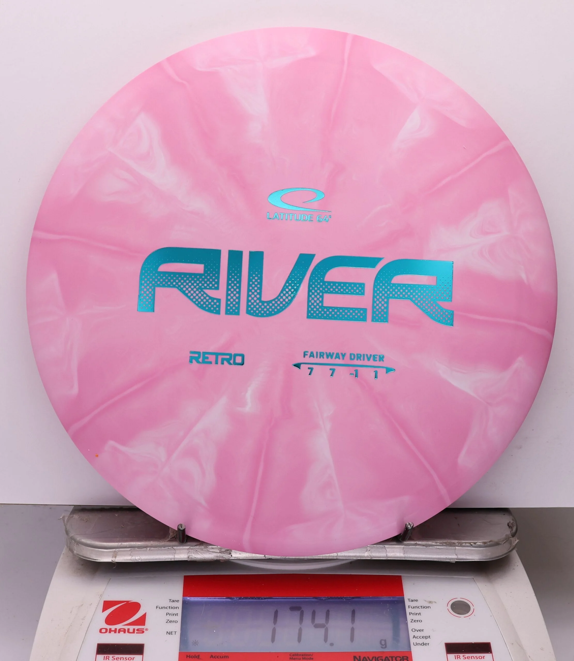 1093113 Retro Burst River - #349 Pink, 174