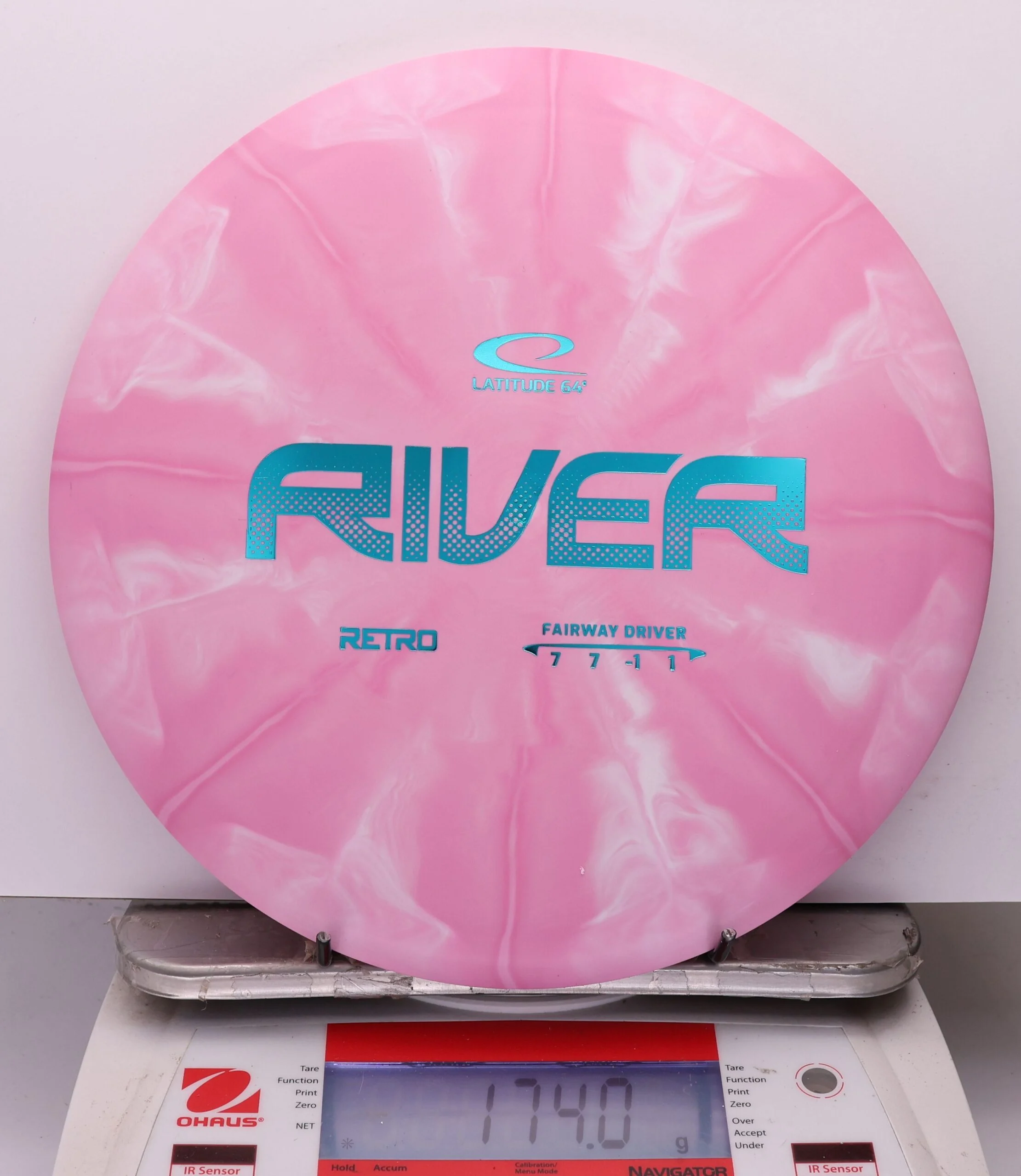 1093129 Retro Burst River - #351 Pink, 174