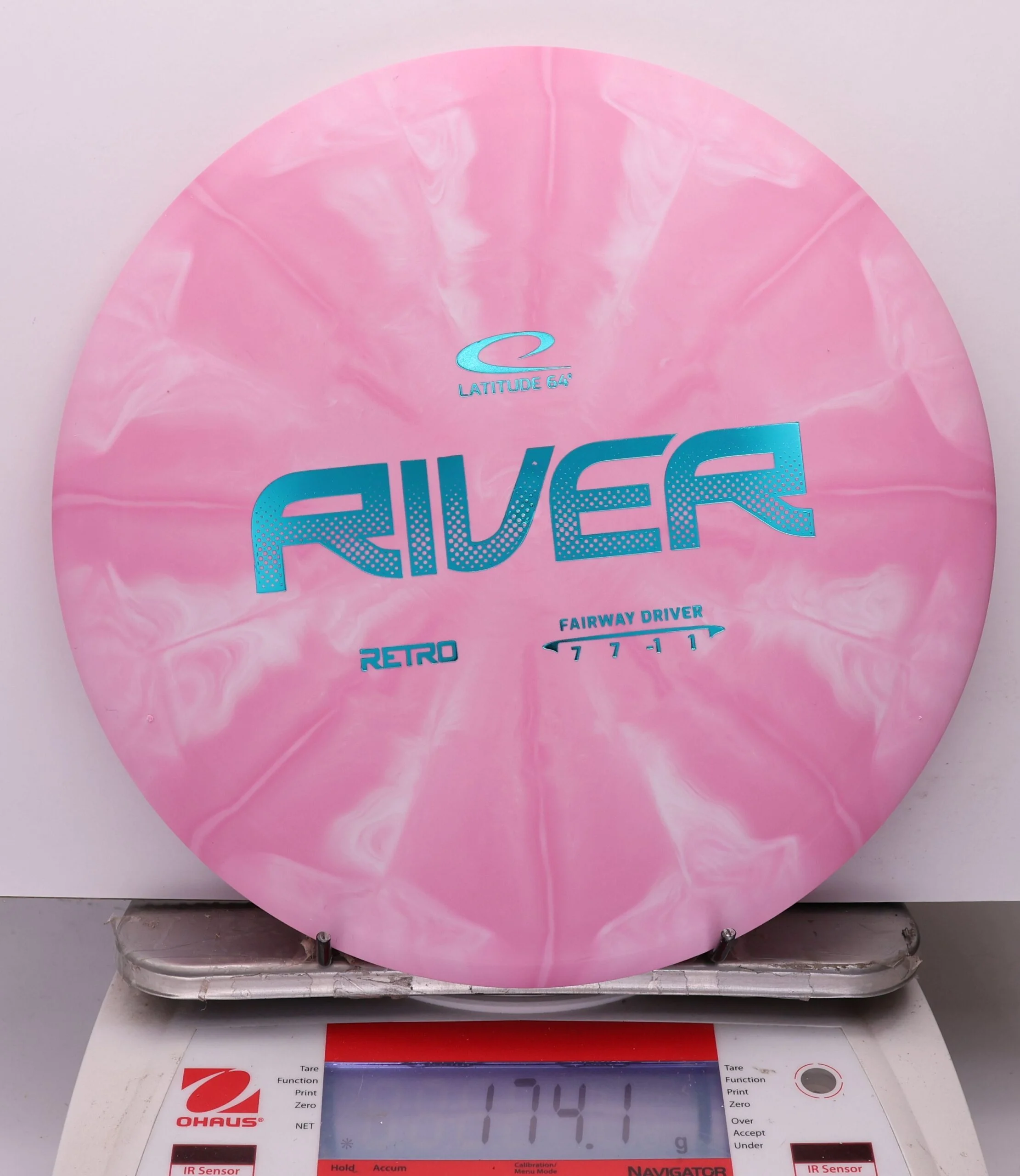 1093130 Retro Burst River - #352 Pink, 174
