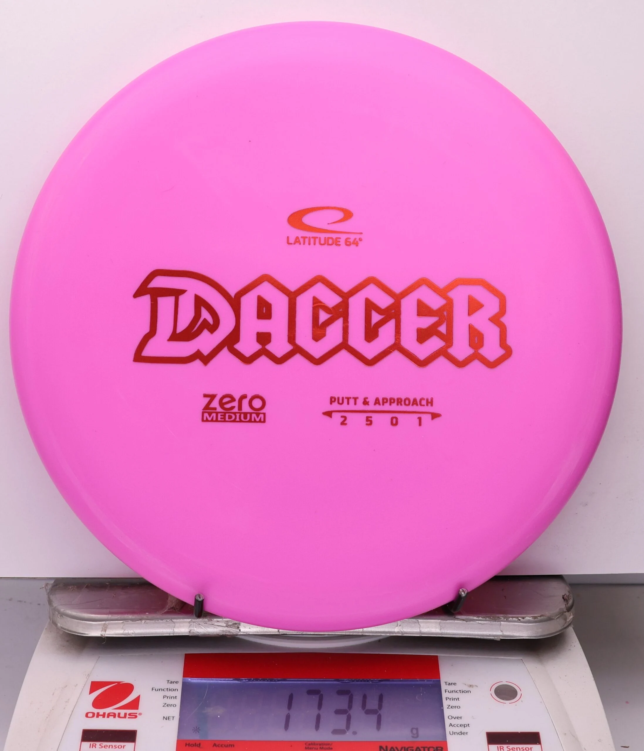 1093381 Zero Medium Dagger - #340 Pink, 173