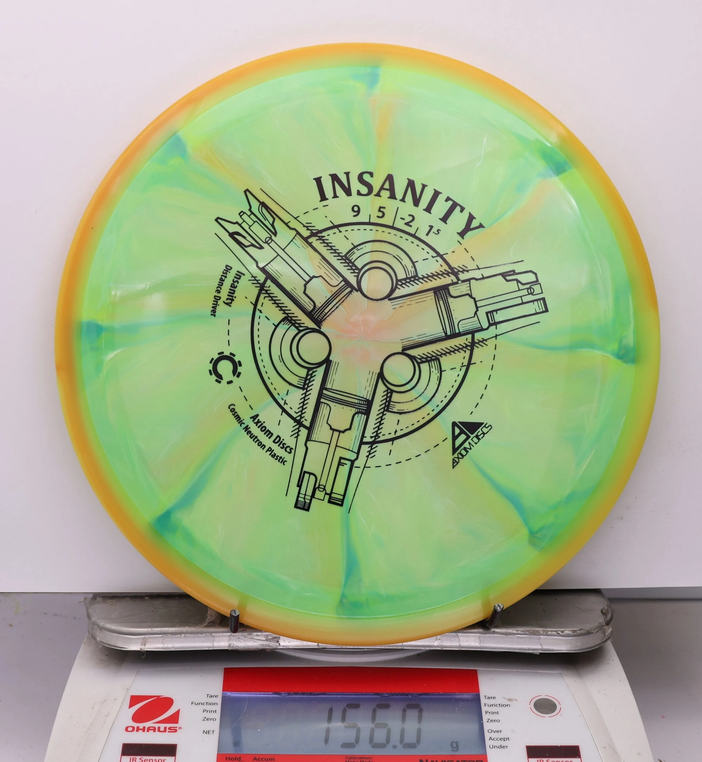 1094006 Cosmic Neutron Insanity - #668 Orange-Green, 156