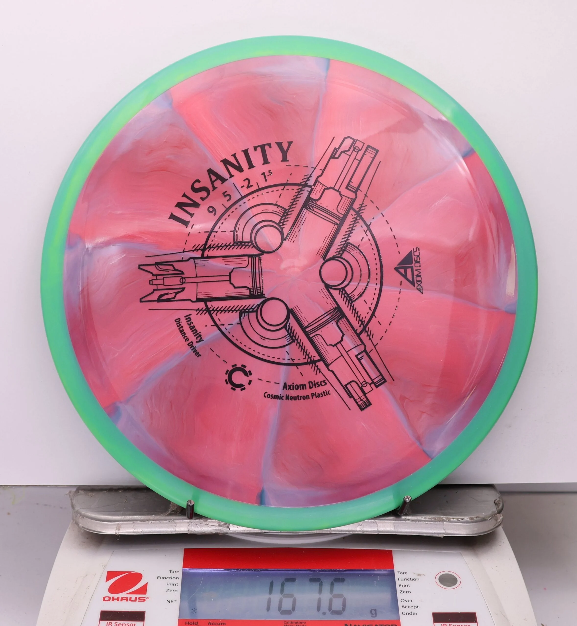 1094014 Cosmic Neutron Insanity - #673 Green-Pink, 168