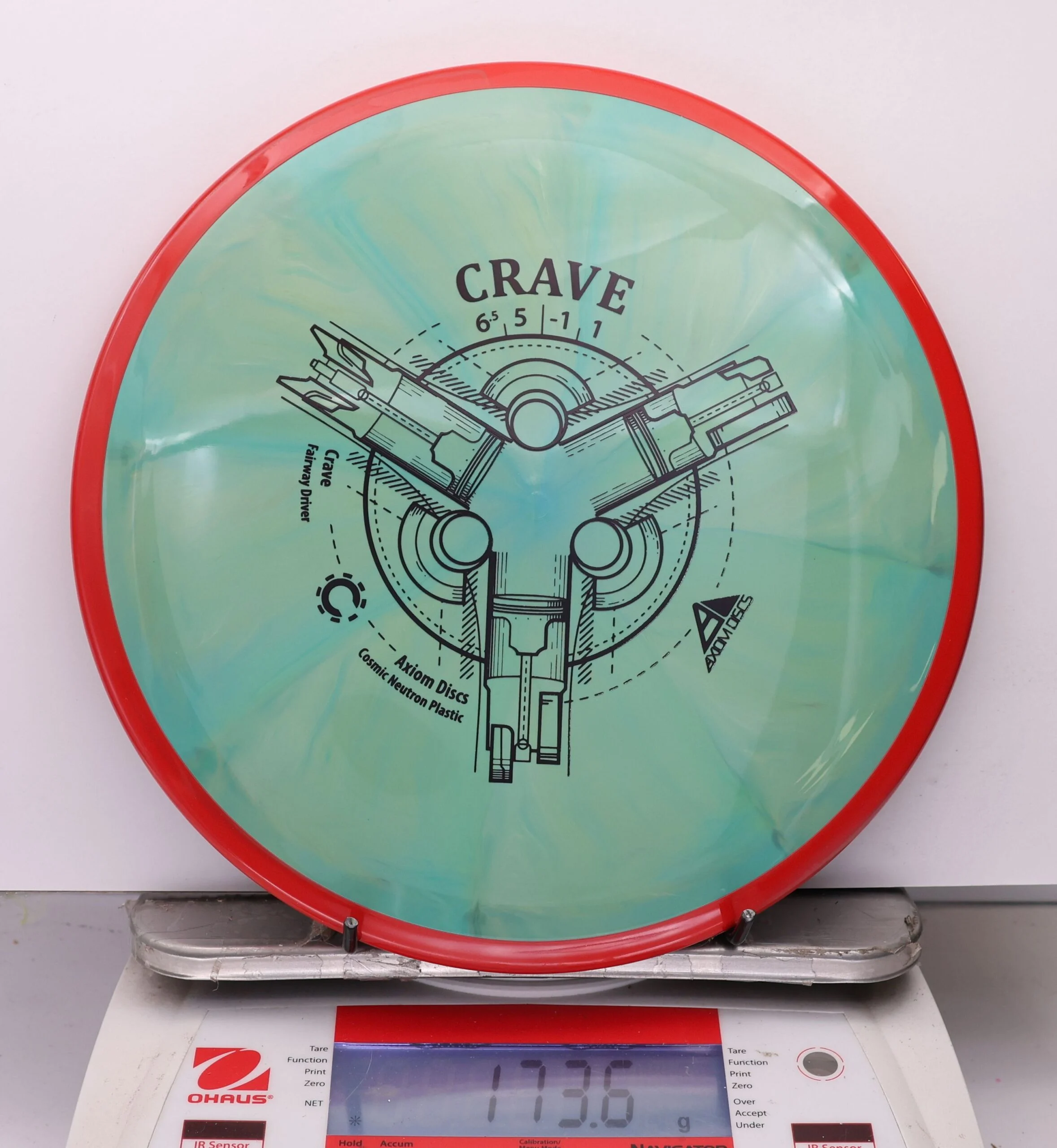 1094042 Cosmic Neutron Crave - #673 Red-Green, 174