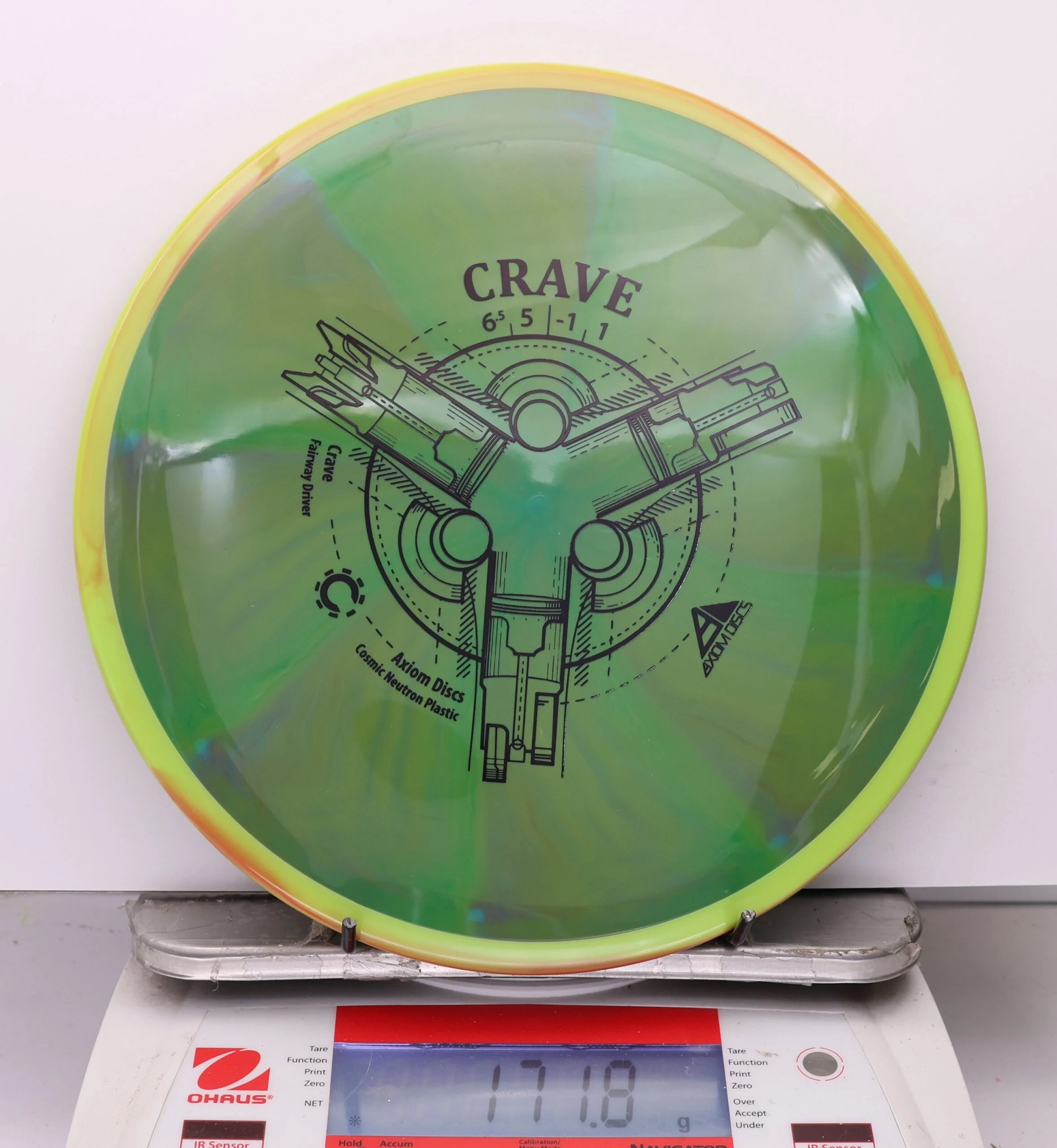 1094043 Cosmic Neutron Crave - #674 Yellow-Green, 172