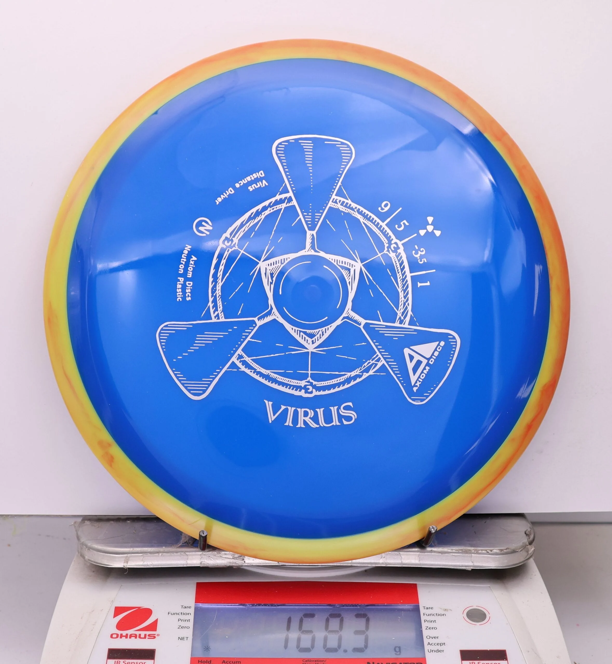 1094287 Neutron Virus - #668 OrangeYellow-Blue, 168