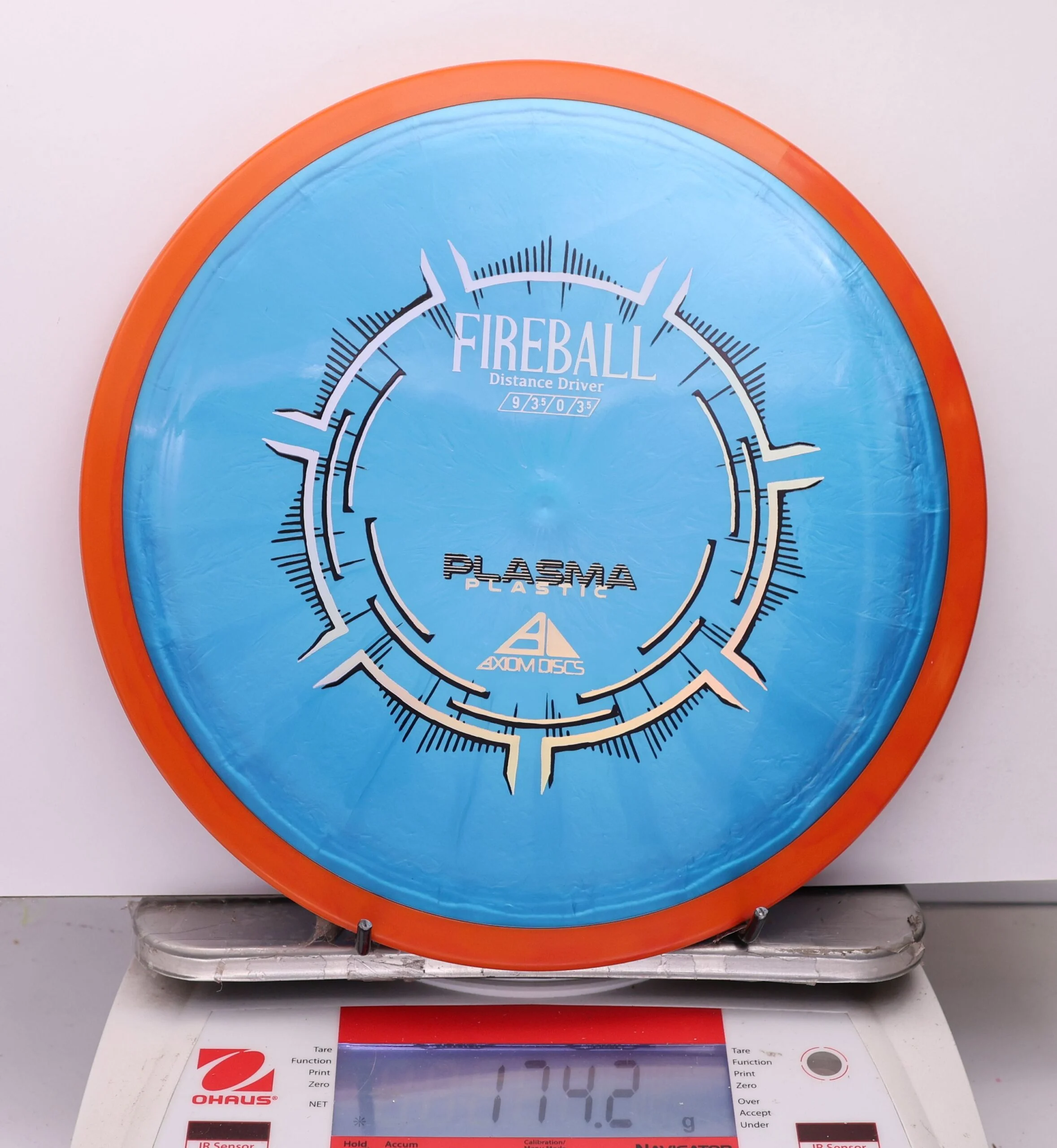 1094682 Plasma Fireball - #666 Orange-Blue, 174