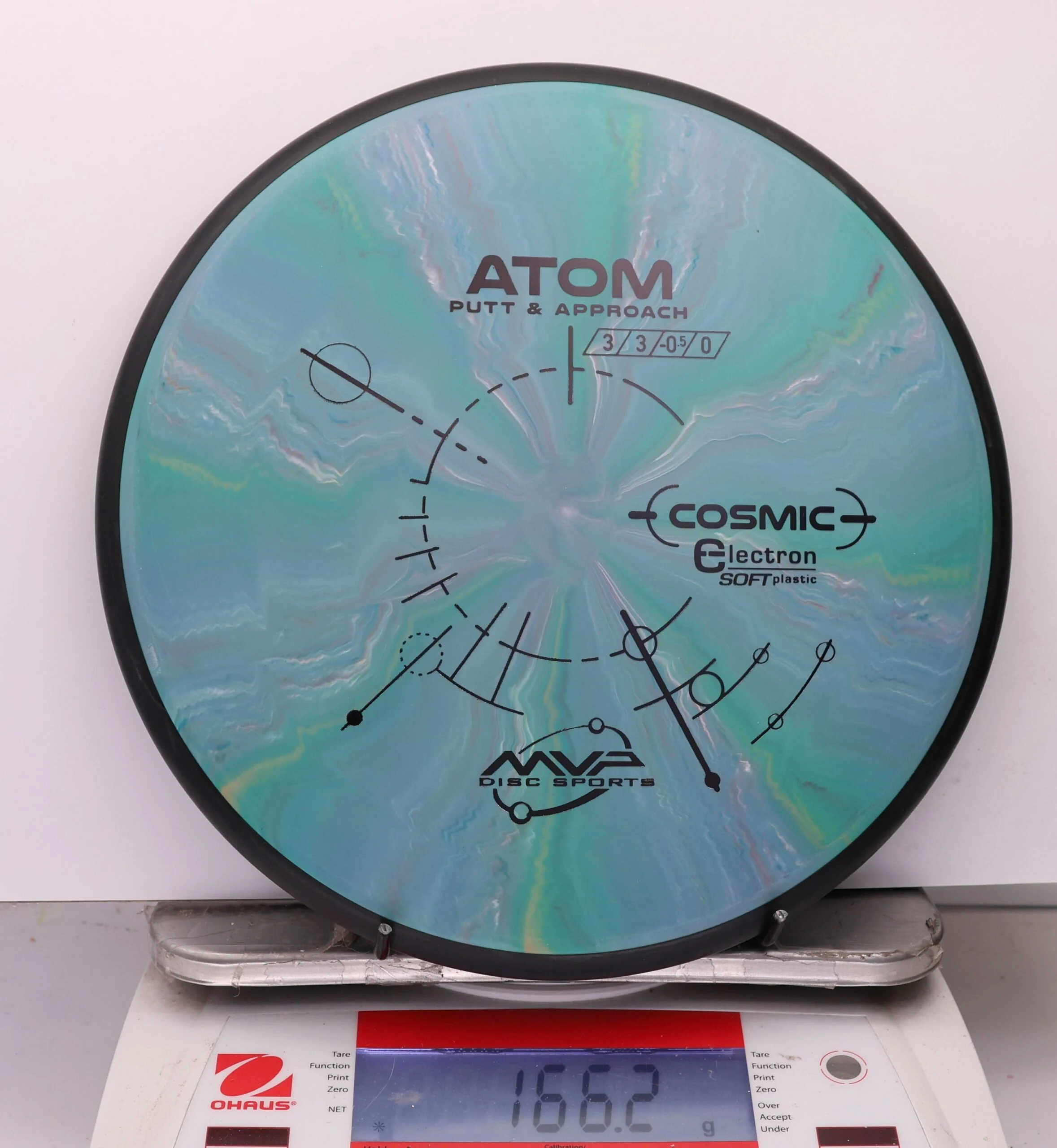 1095777 Cosmic Electron Soft Atom - #669 Teal, 166