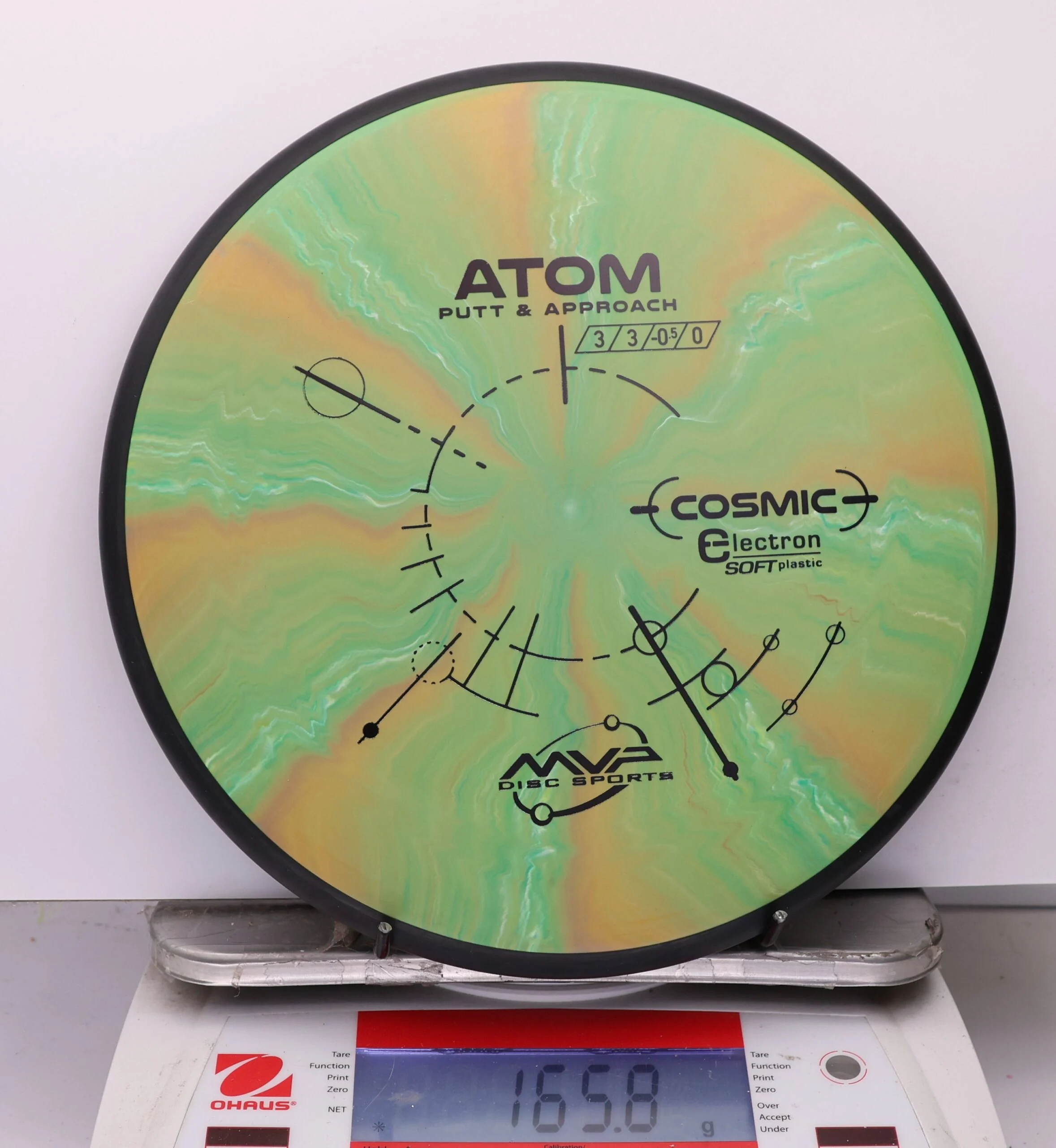 1095778 Cosmic Electron Soft Atom - #670 GreenOrange, 166