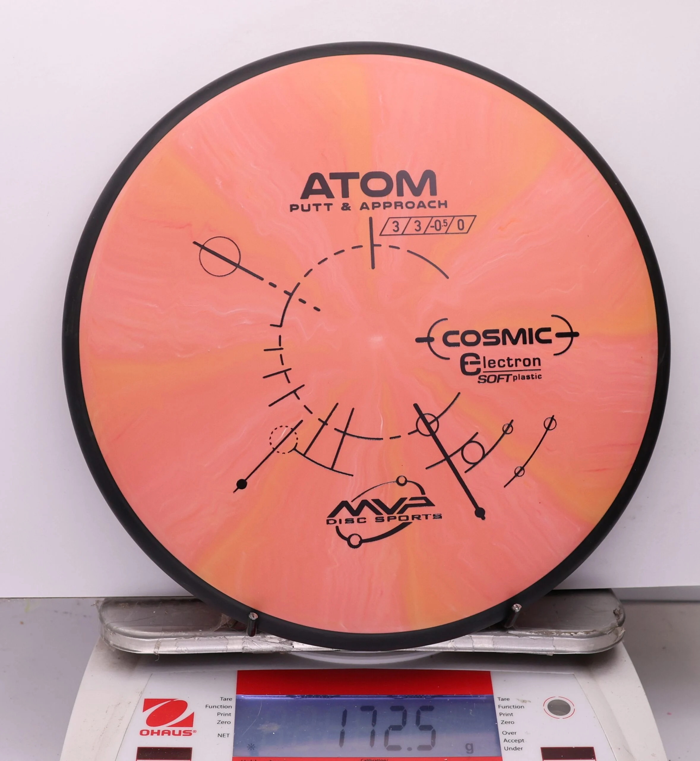 1095787 Cosmic Electron Soft Atom - #674 PinkOrange, 173