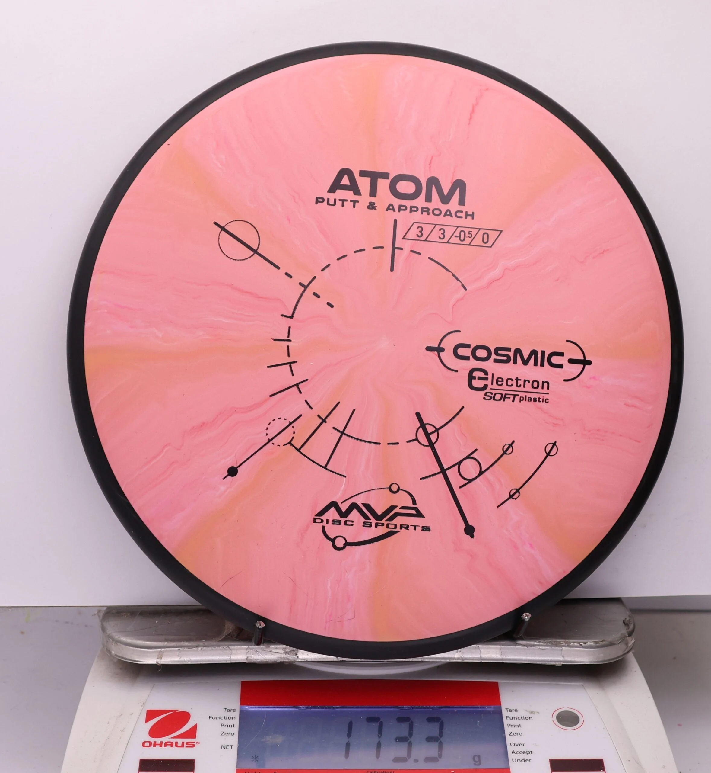 1095788 Cosmic Electron Soft Atom - #675 PinkOrange, 173