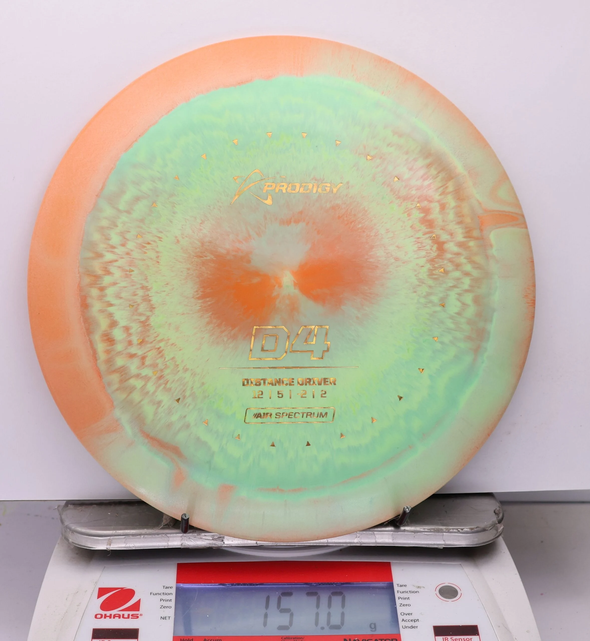 1096501 Prodigy D4, Air Spectrum - #287 OrangeGreen, 157