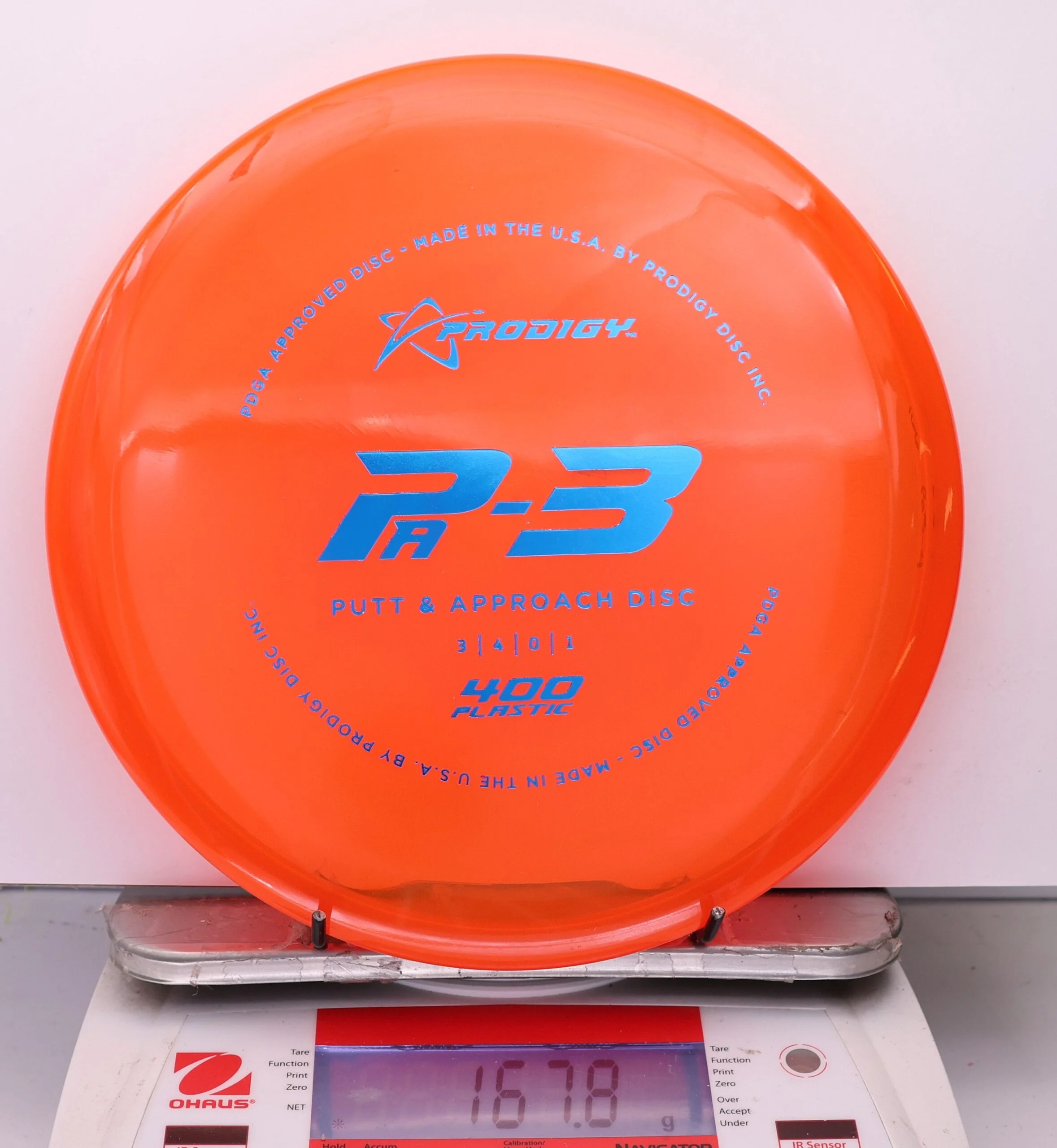 1096591 Prodigy PA3, 400 - #282 Orange, 168